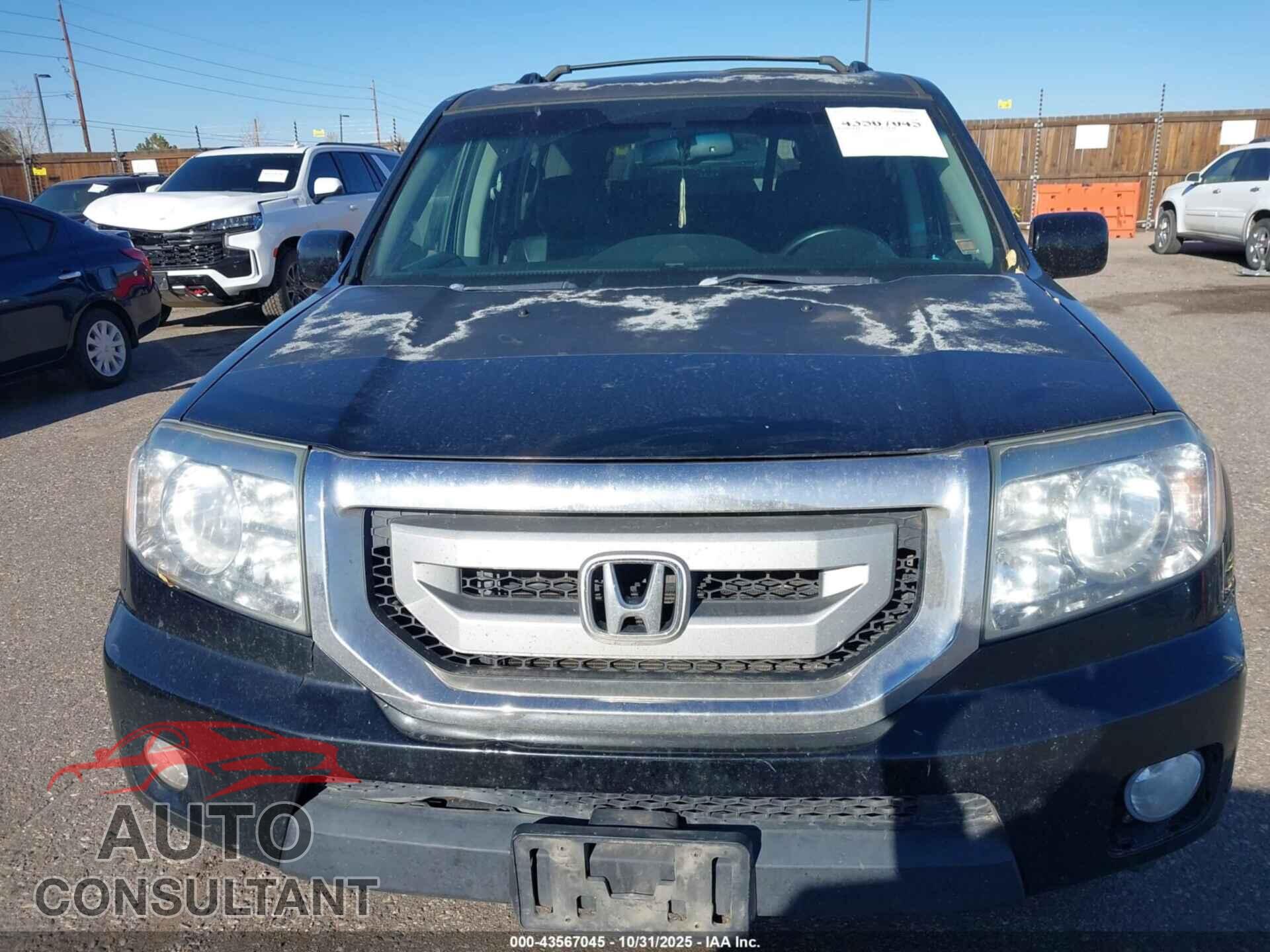 HONDA PILOT 2010 - 5FNYF4H94AB014238