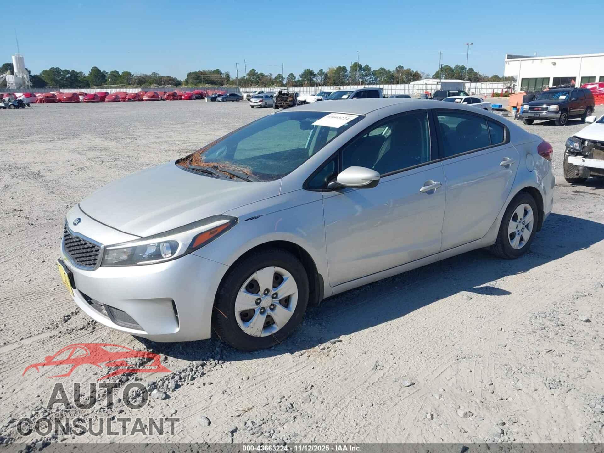 KIA FORTE 2017 - 3KPFL4A74HE027886