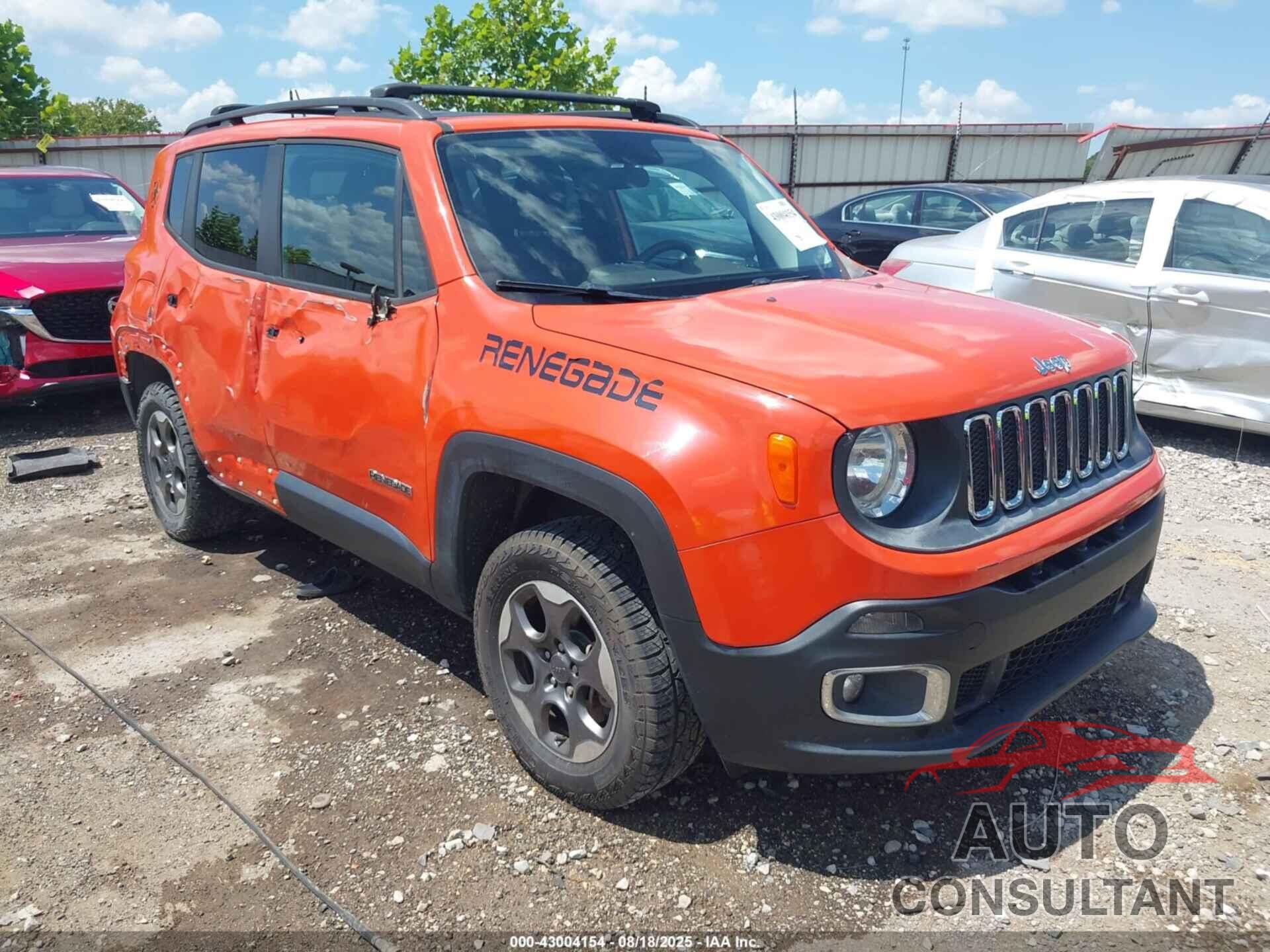 JEEP RENEGADE 2016 - ZACCJBAT8GPD55100