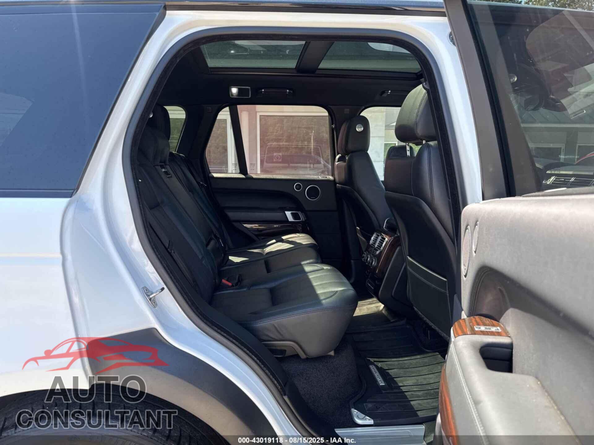 LAND ROVER RANGE ROVER 2017 - SALGS2FE1HA323575