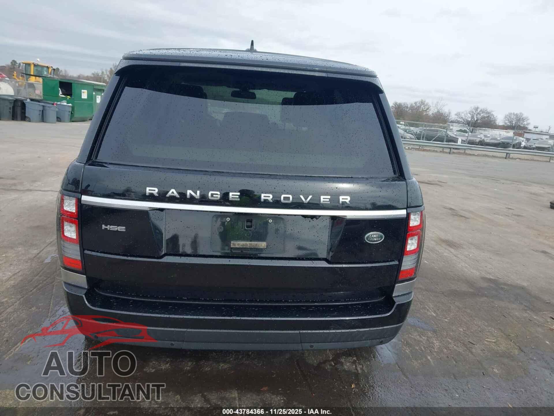 LAND ROVER RANGE ROVER 2016 - SALGS2PF2GA318732