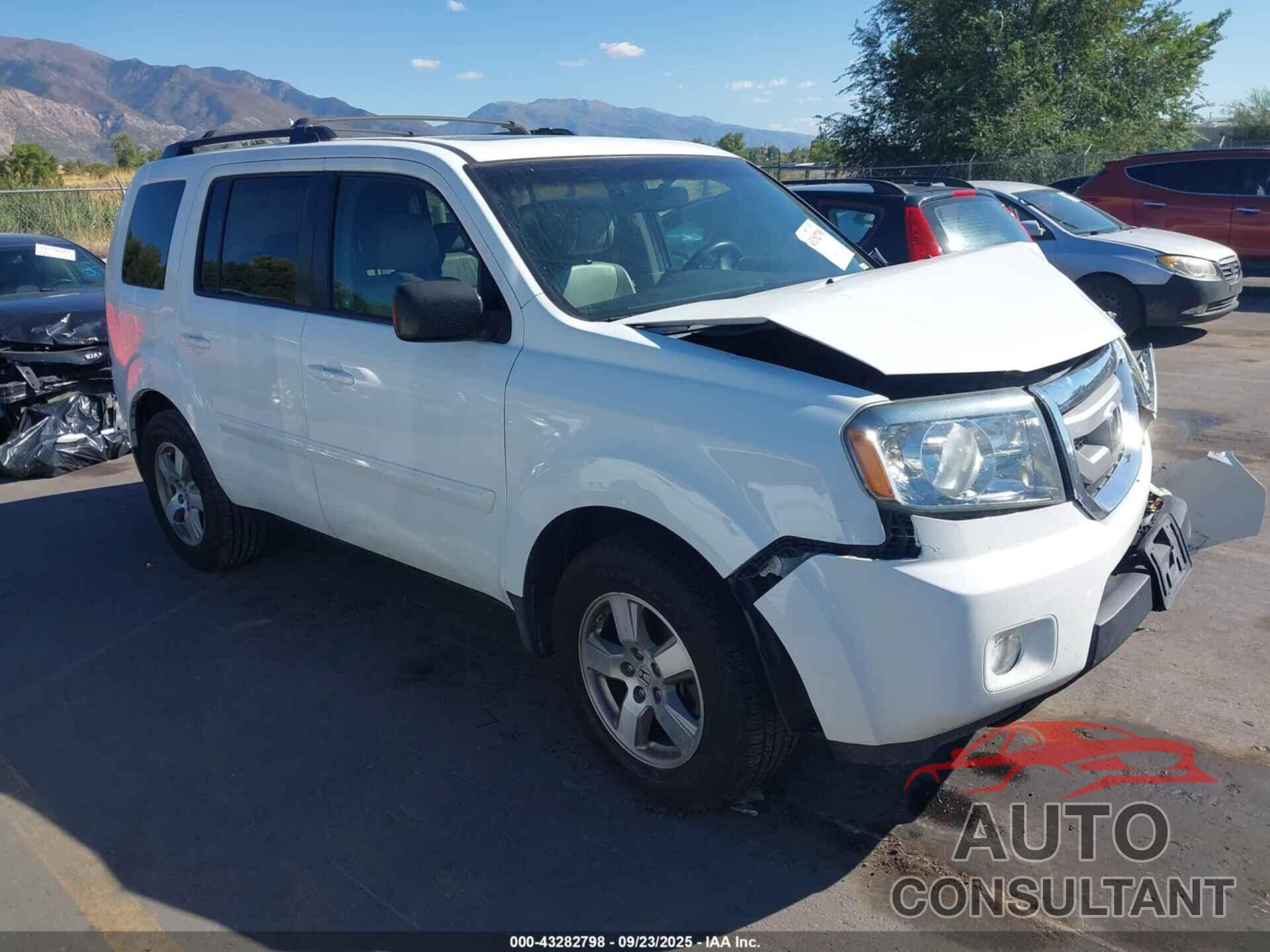 HONDA PILOT 2010 - 5FNYF4H55AB012978