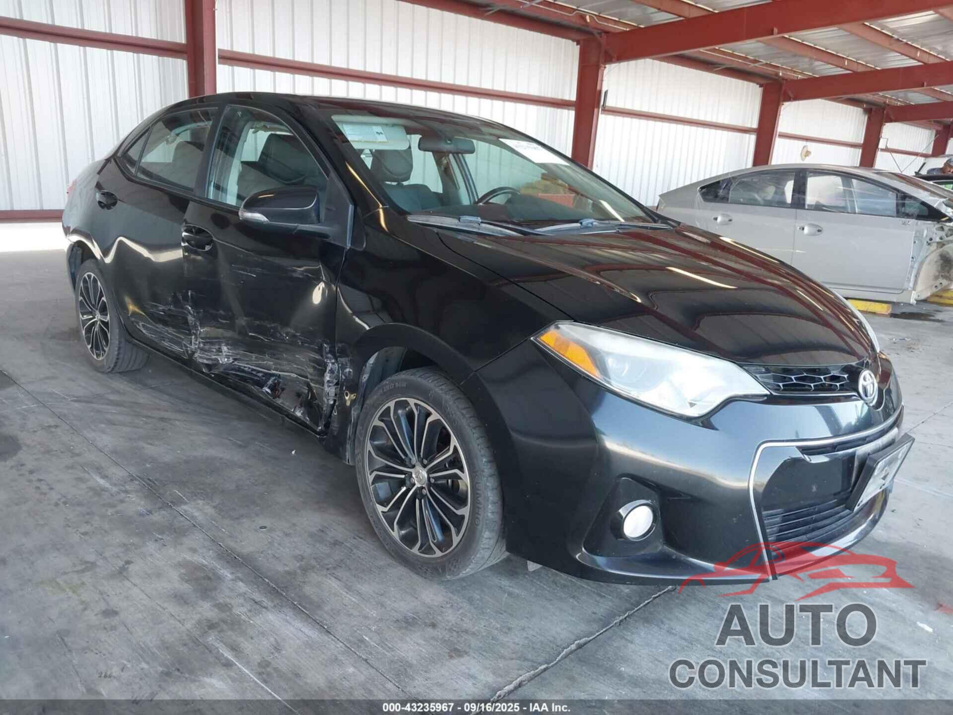 TOYOTA COROLLA 2014 - 5YFBURHE1EP098924