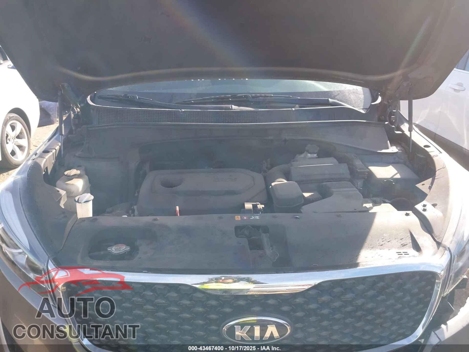 KIA SORENTO 2017 - 5XYPGDA33HG323880