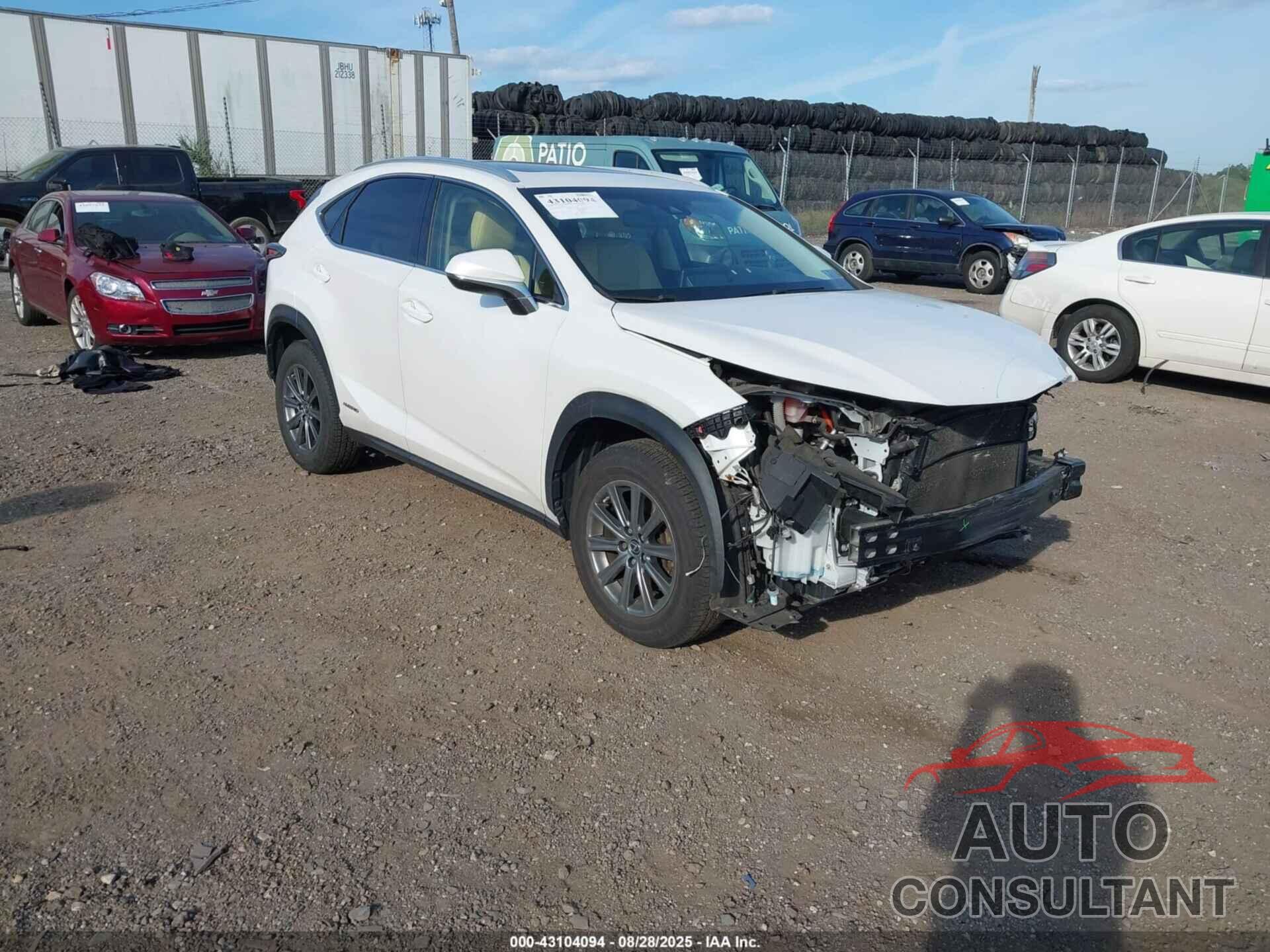 LEXUS NX 300H 2018 - JTJBJRBZ3J2094531