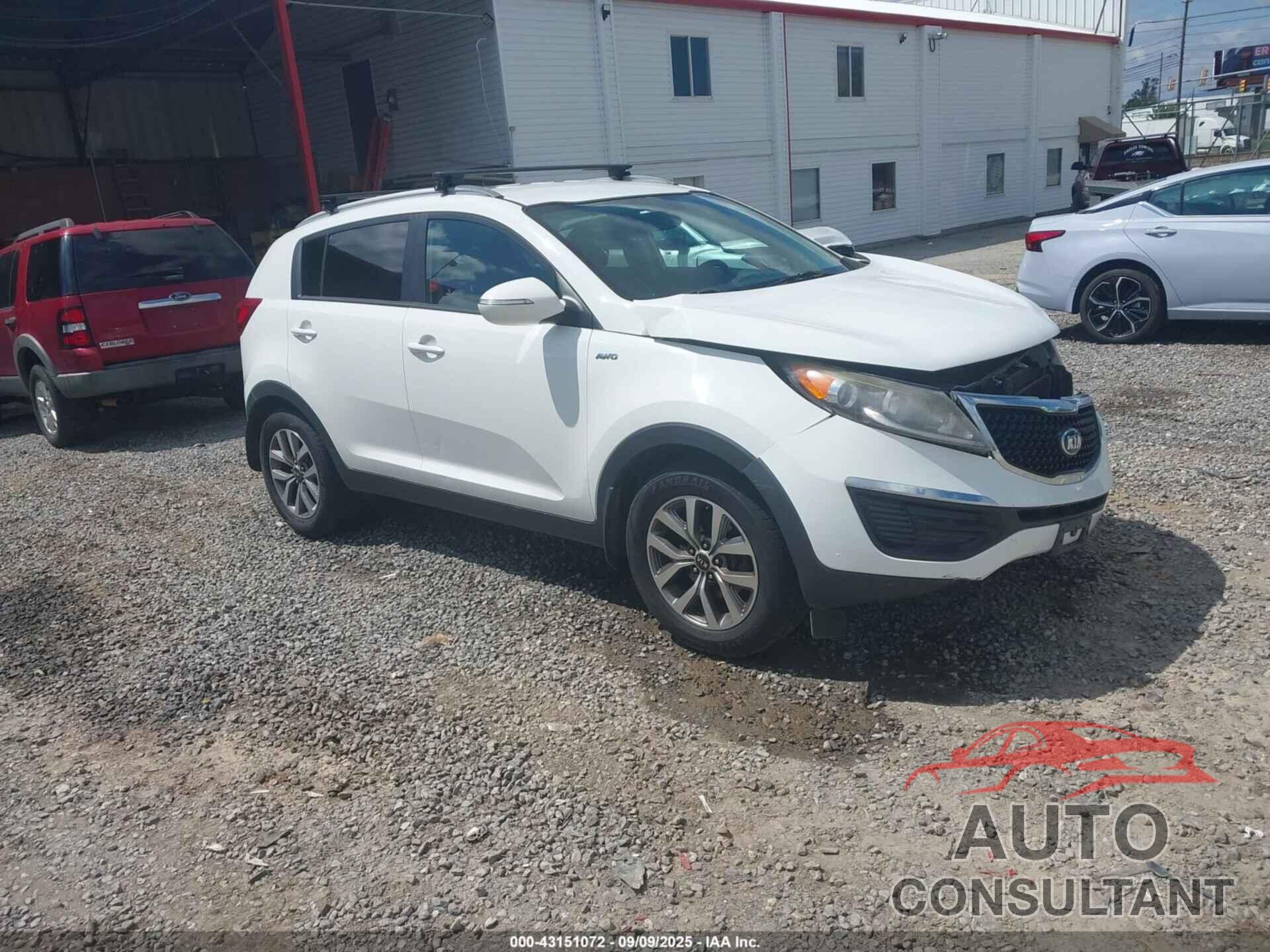 KIA SPORTAGE 2014 - KNDPBCAC4E7548665