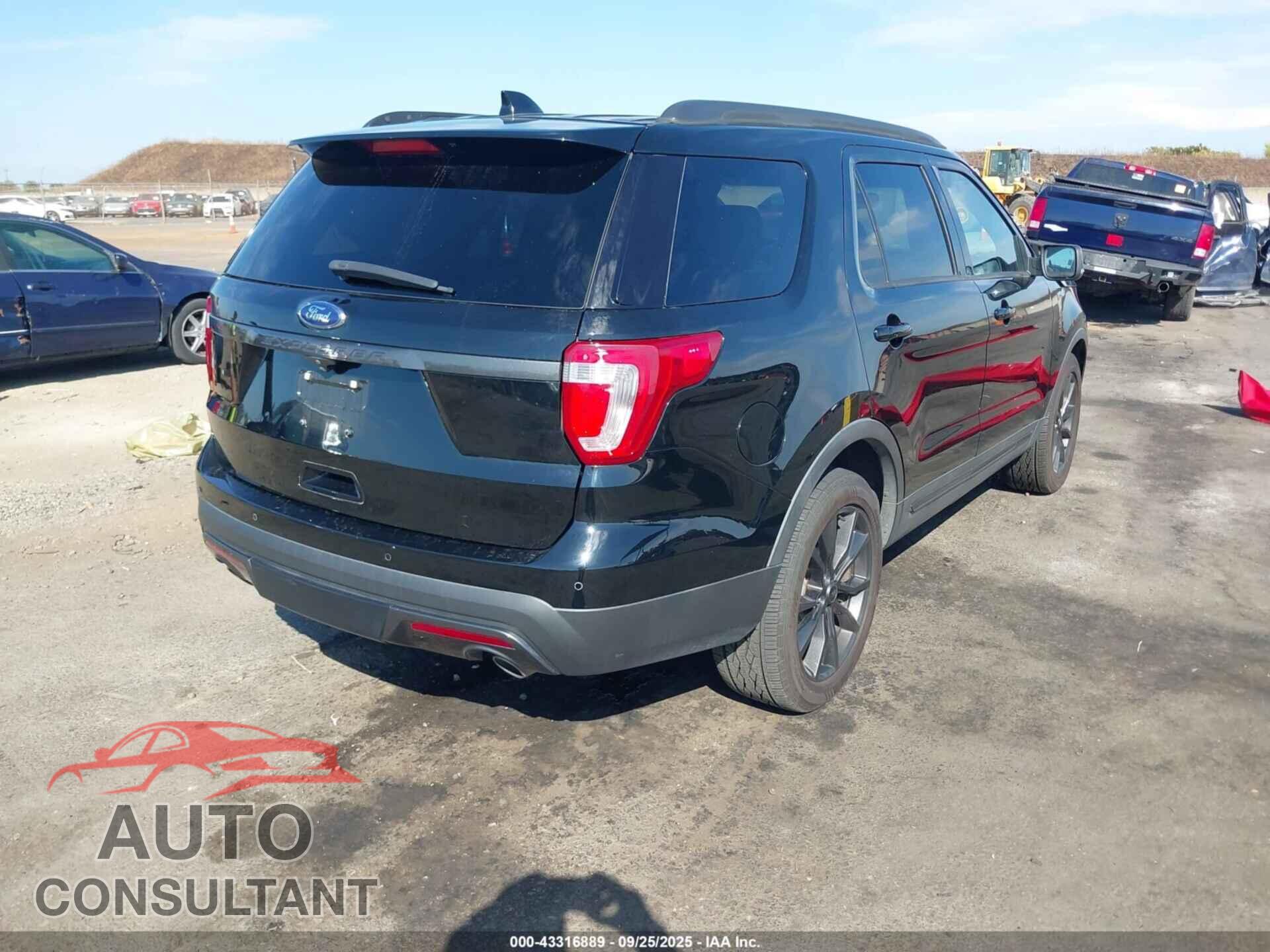 FORD EXPLORER 2017 - 1FM5K8D88HGD42809
