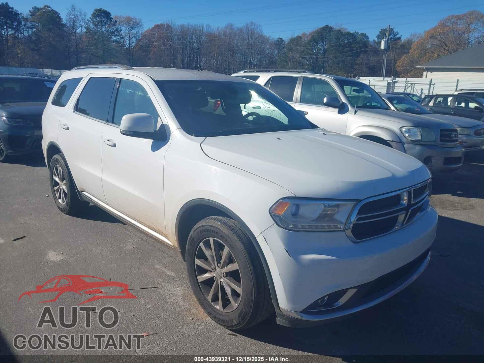 DODGE DURANGO 2014 - 1C4RDHDG6EC599686