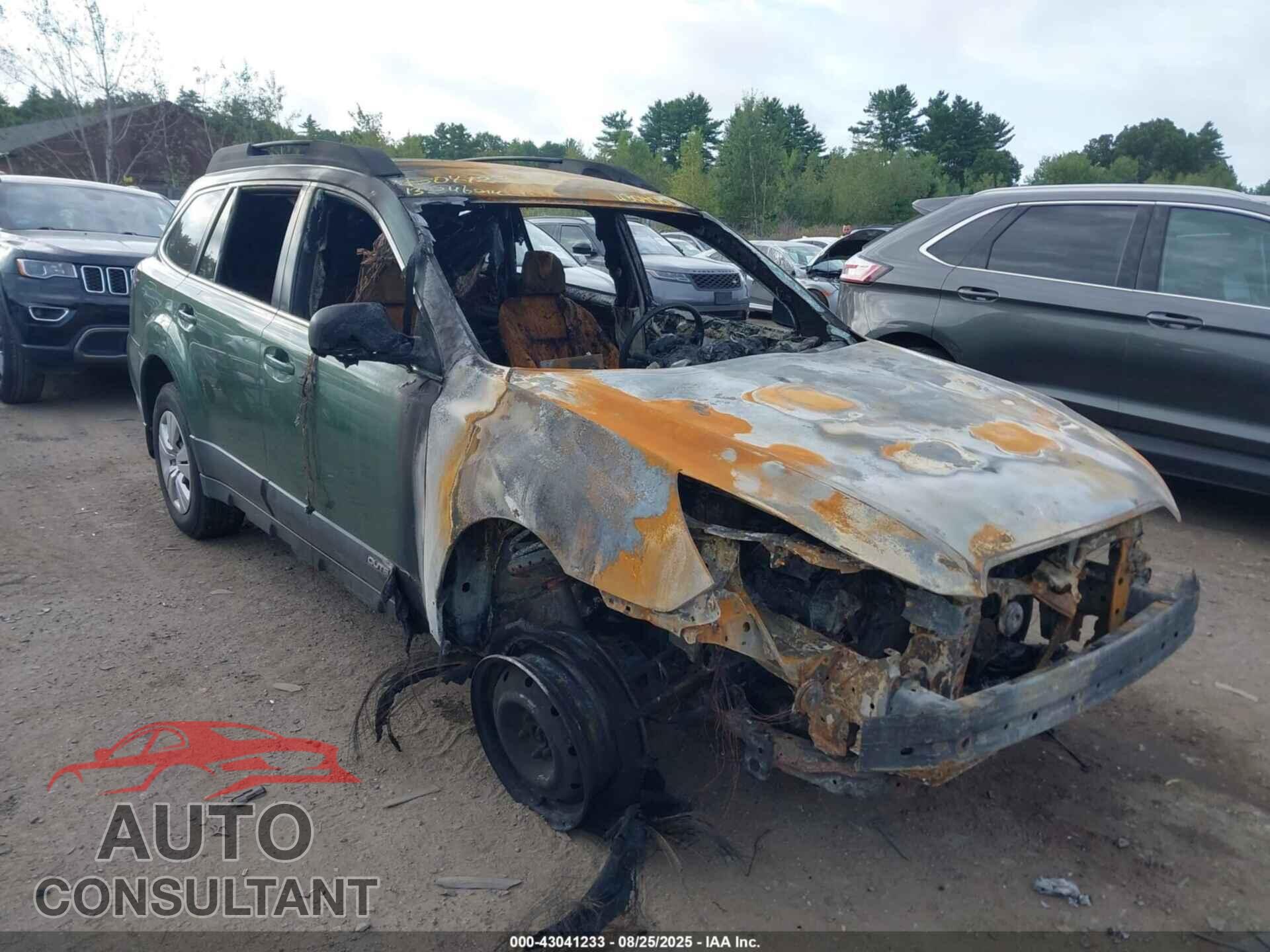 SUBARU OUTBACK 2013 - 4S4BRBAC7D3292913