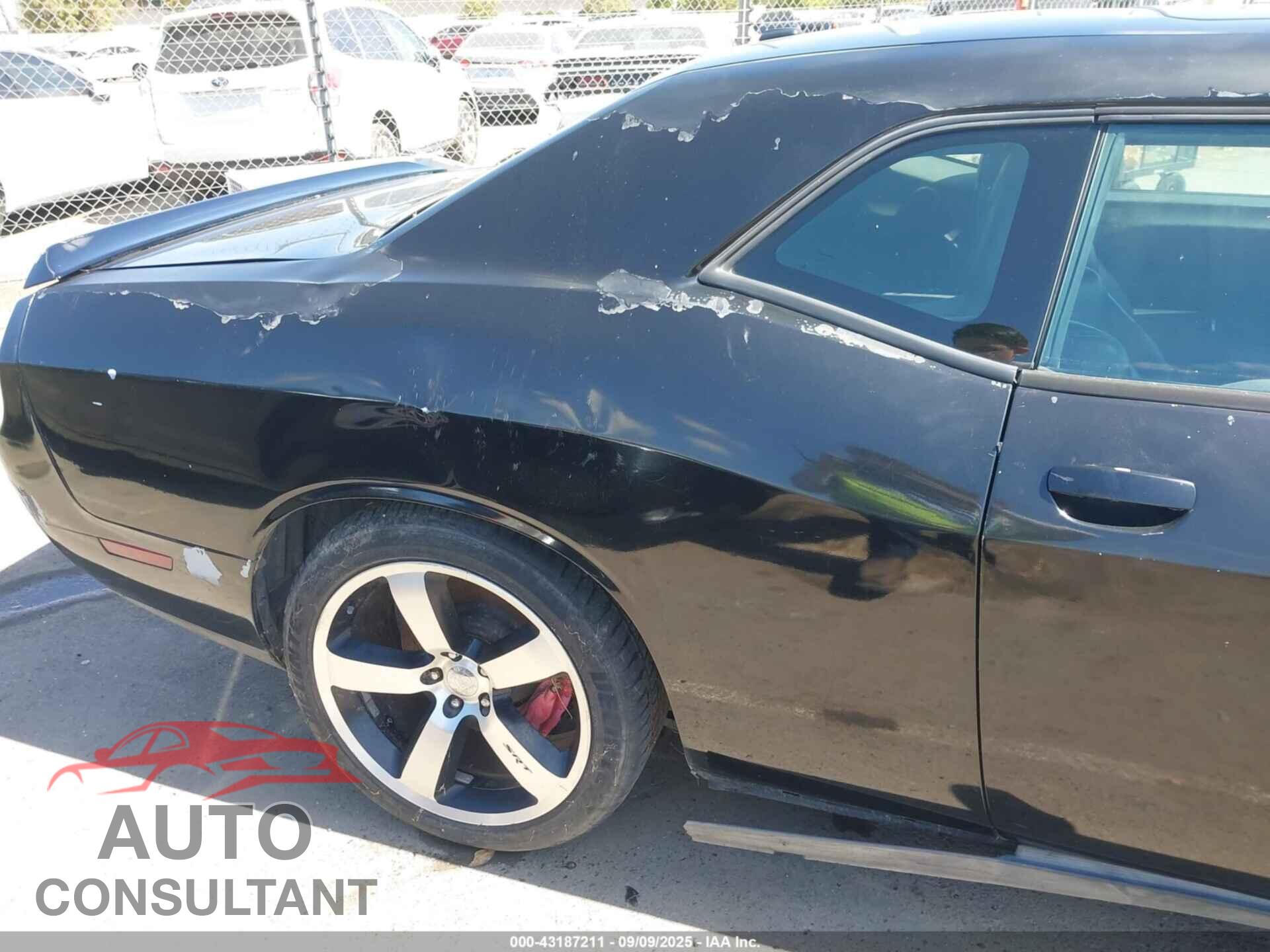 DODGE CHALLENGER 2012 - 2C3CDYCJ5CH208805