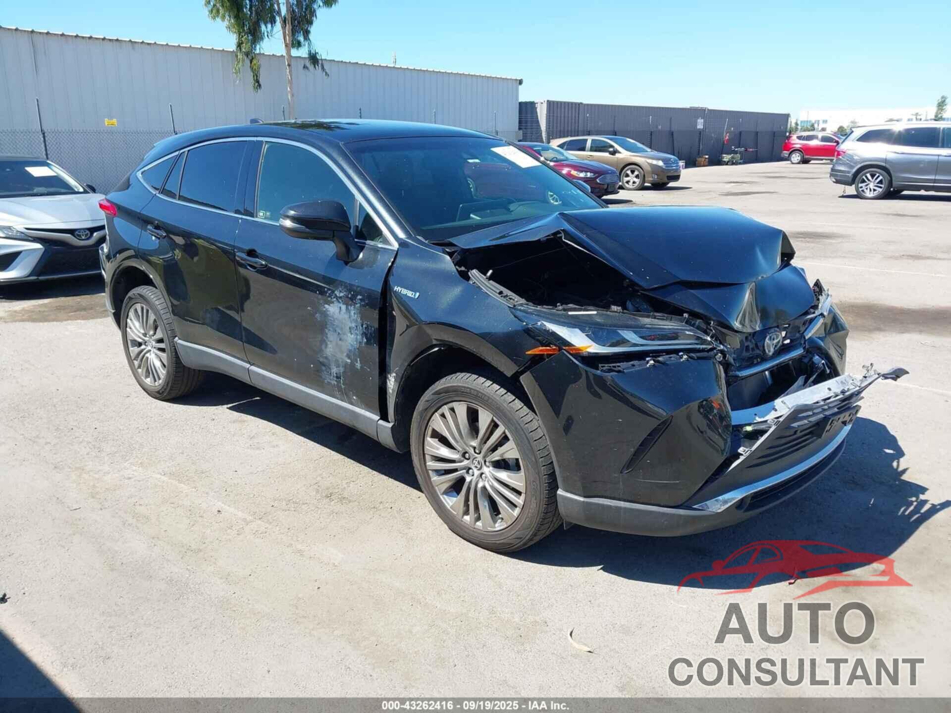 TOYOTA VENZA 2021 - JTEAAAAH0MJ069844