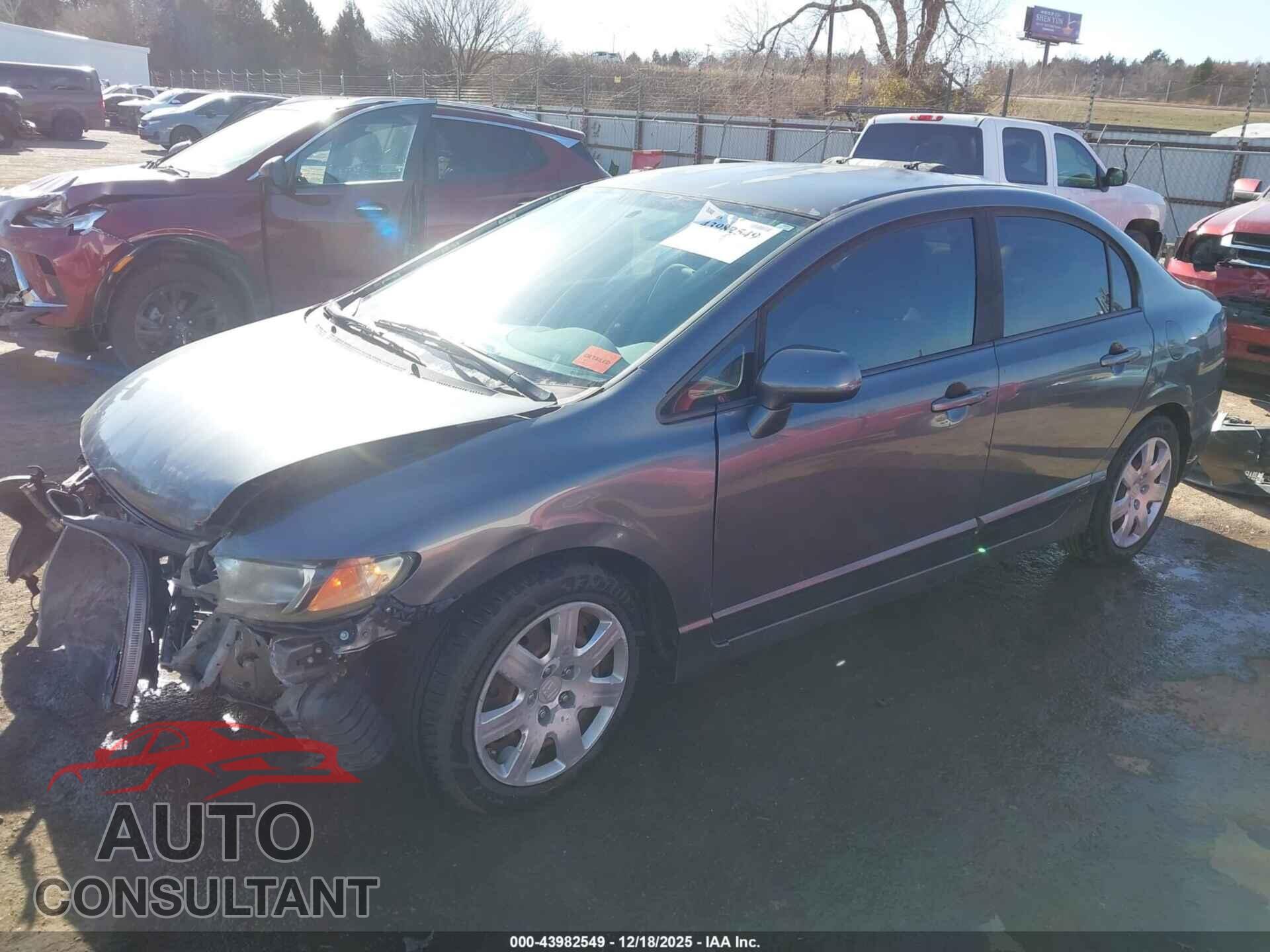 HONDA CIVIC 2011 - 19XFA1F5XBE006866