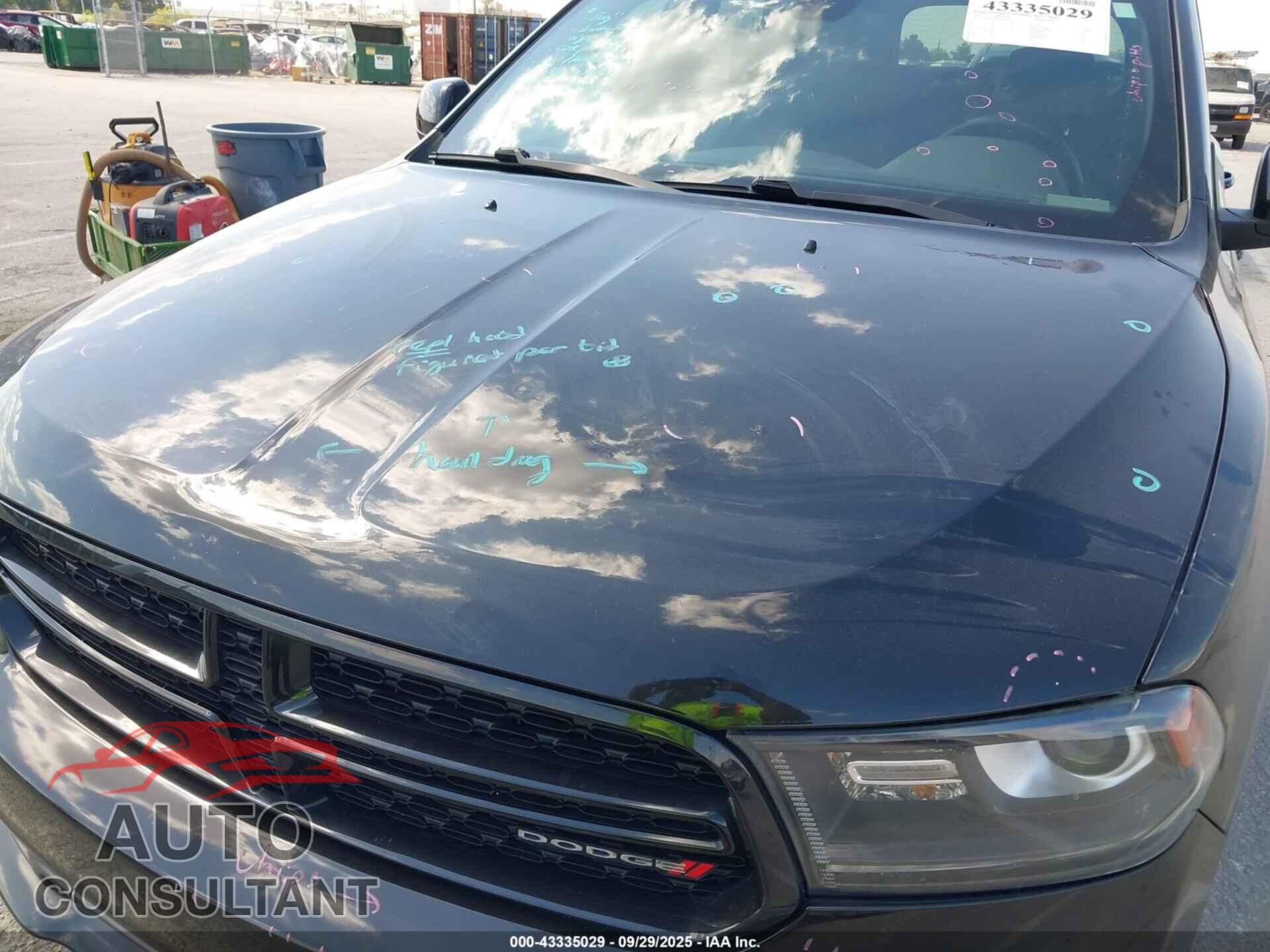 DODGE DURANGO 2015 - 1C4SDHCTXFC888331