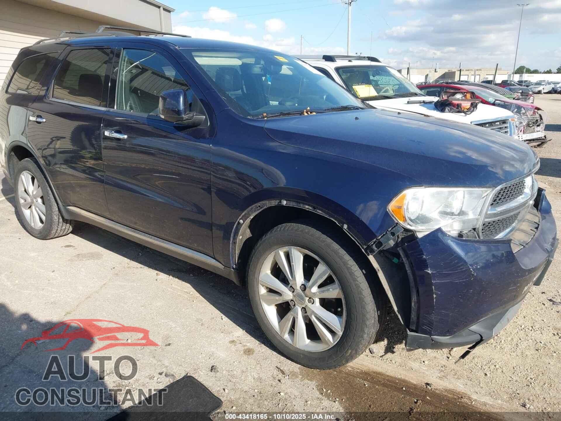 DODGE DURANGO 2013 - 1C4RDJDG4DC509392