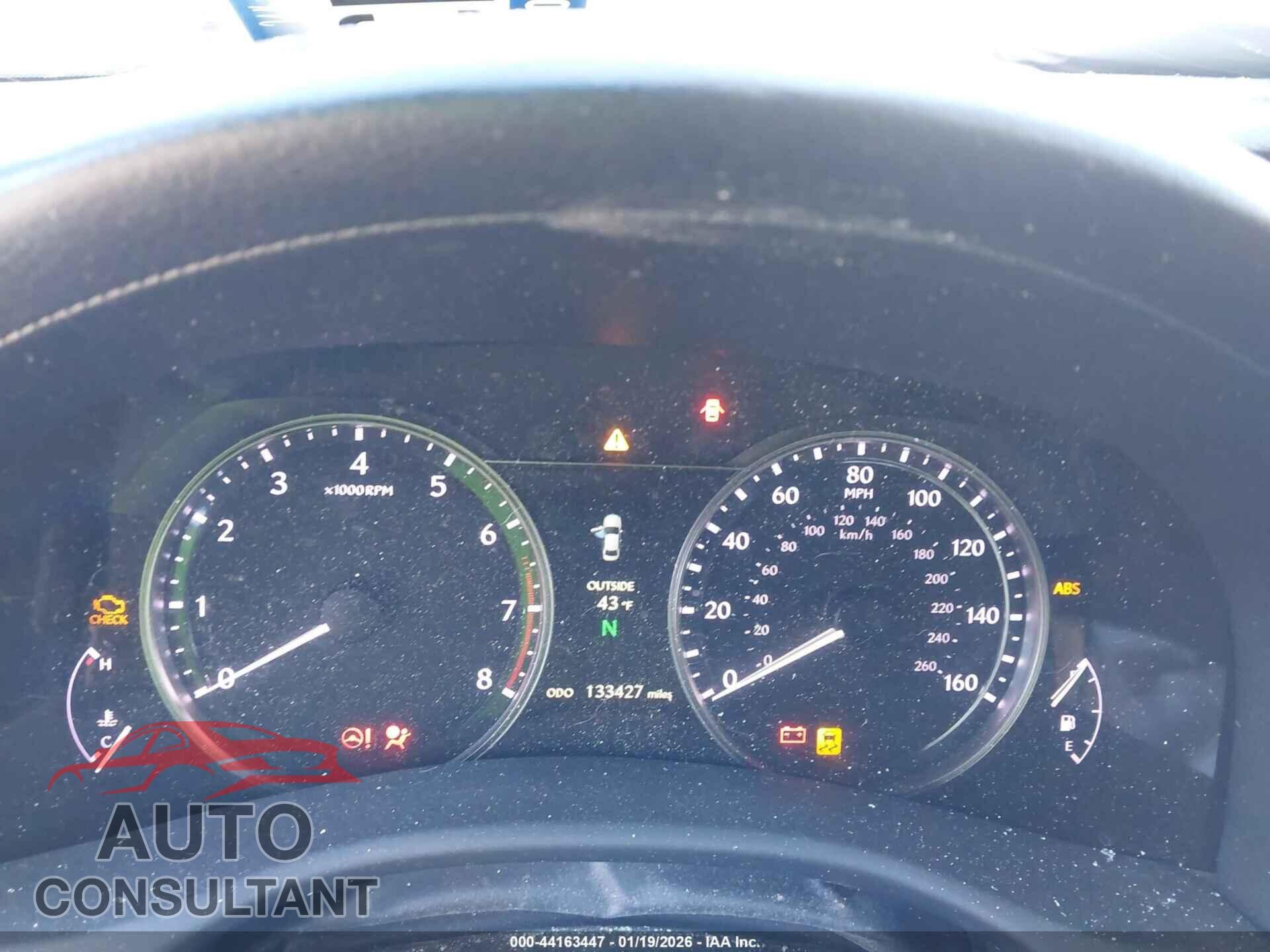 LEXUS GS 350 2013 - JTHCE1BL8D5011461