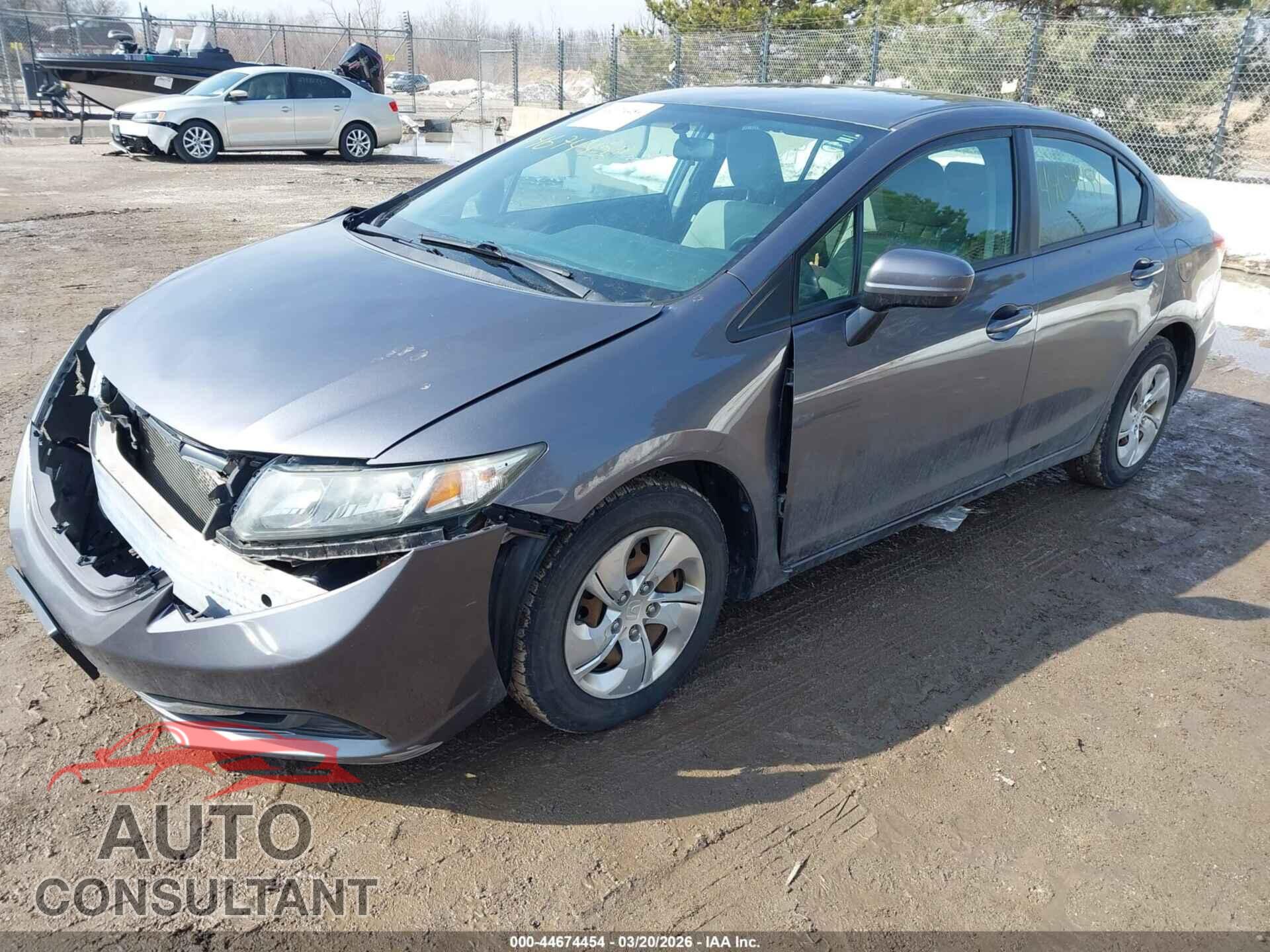 HONDA CIVIC 2014 - 19XFB2F52EE010739