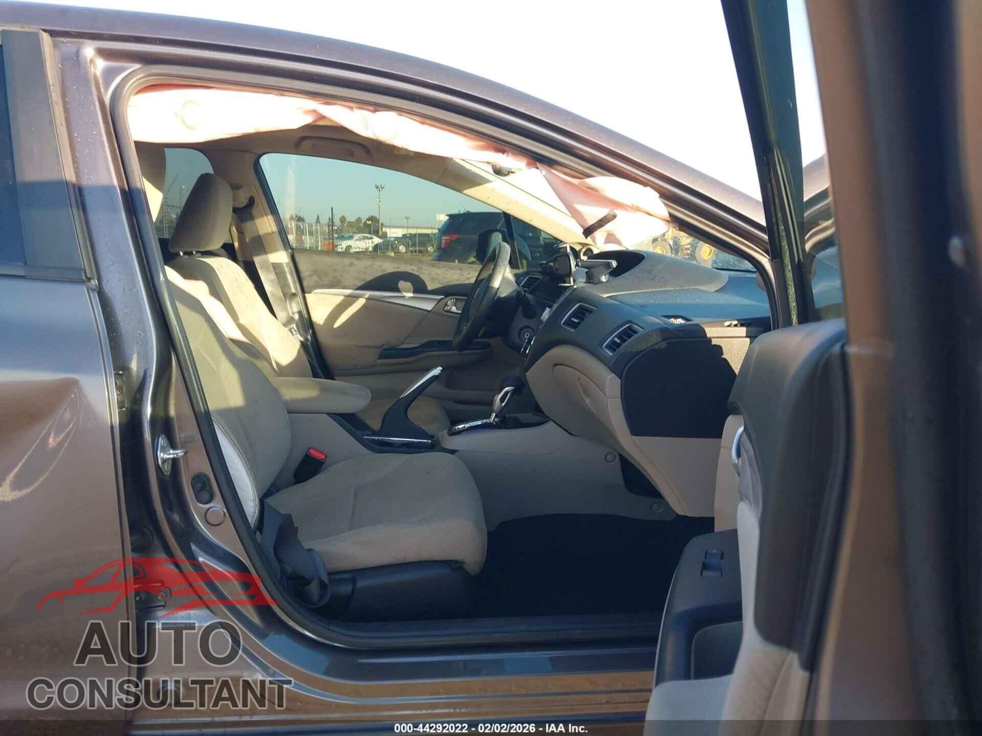 HONDA CIVIC 2013 - 19XFB2F87DE256100