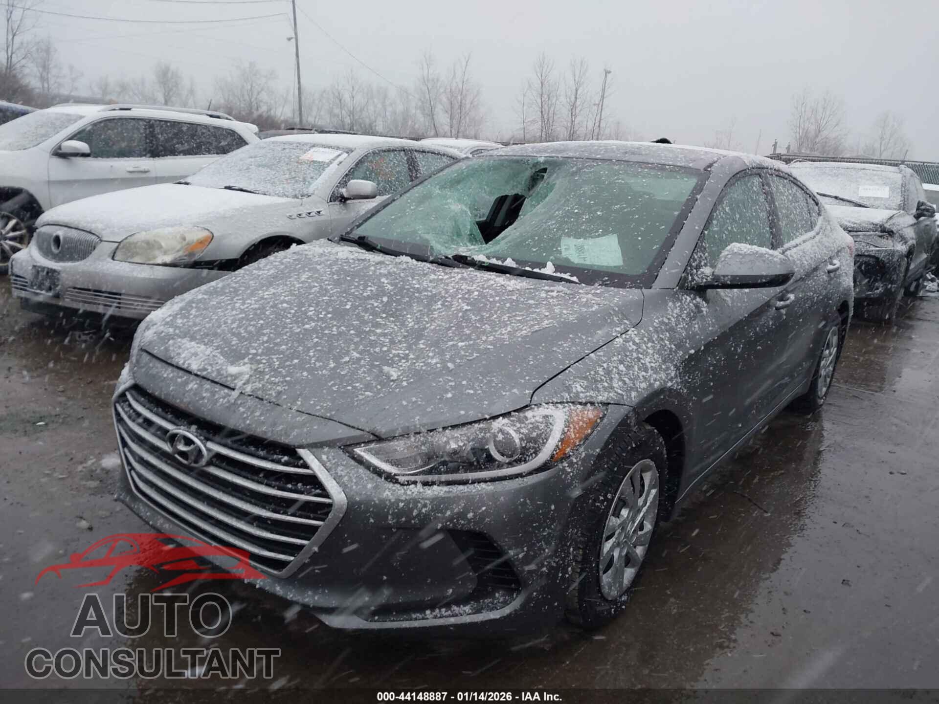 HYUNDAI ELANTRA 2017 - KMHD74LFXHU368013