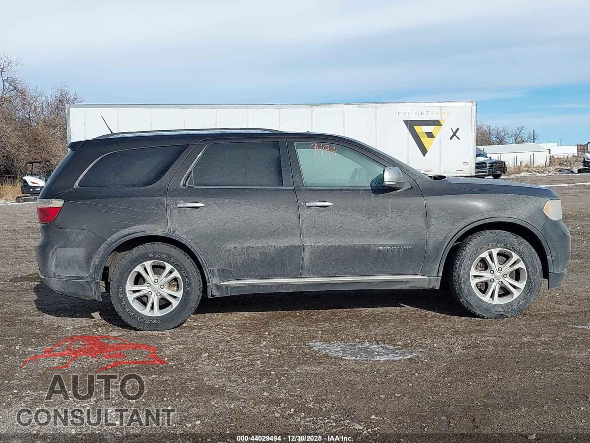 DODGE DURANGO 2012 - 1C4RDJEG3CC336977