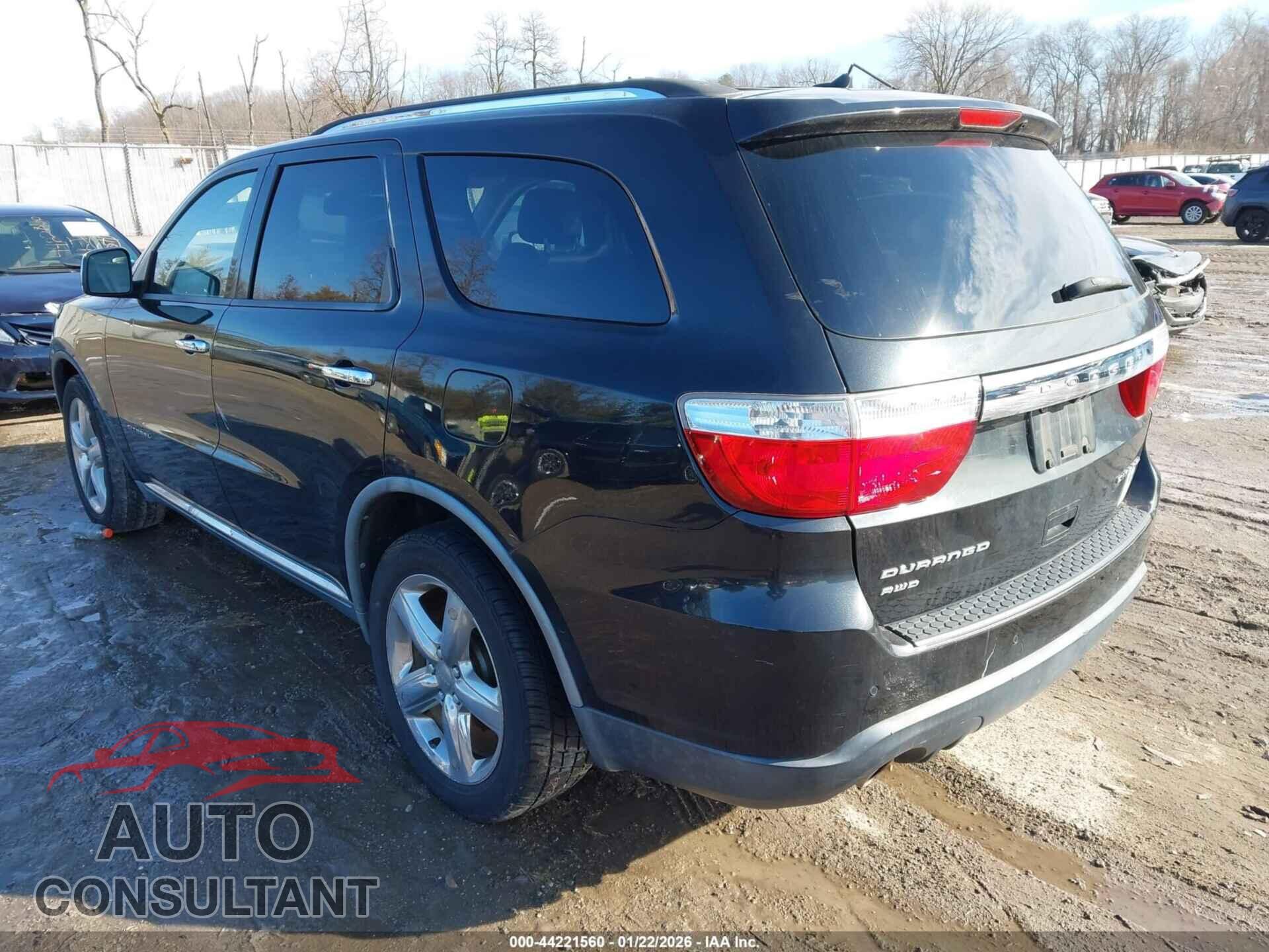 DODGE DURANGO 2011 - 1D4SE5GT6BC699713