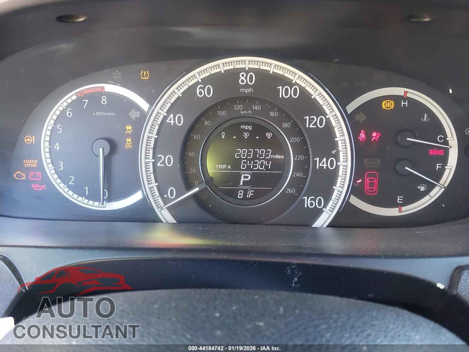 HONDA ACCORD 2014 - 1HGCR2F79EA202146