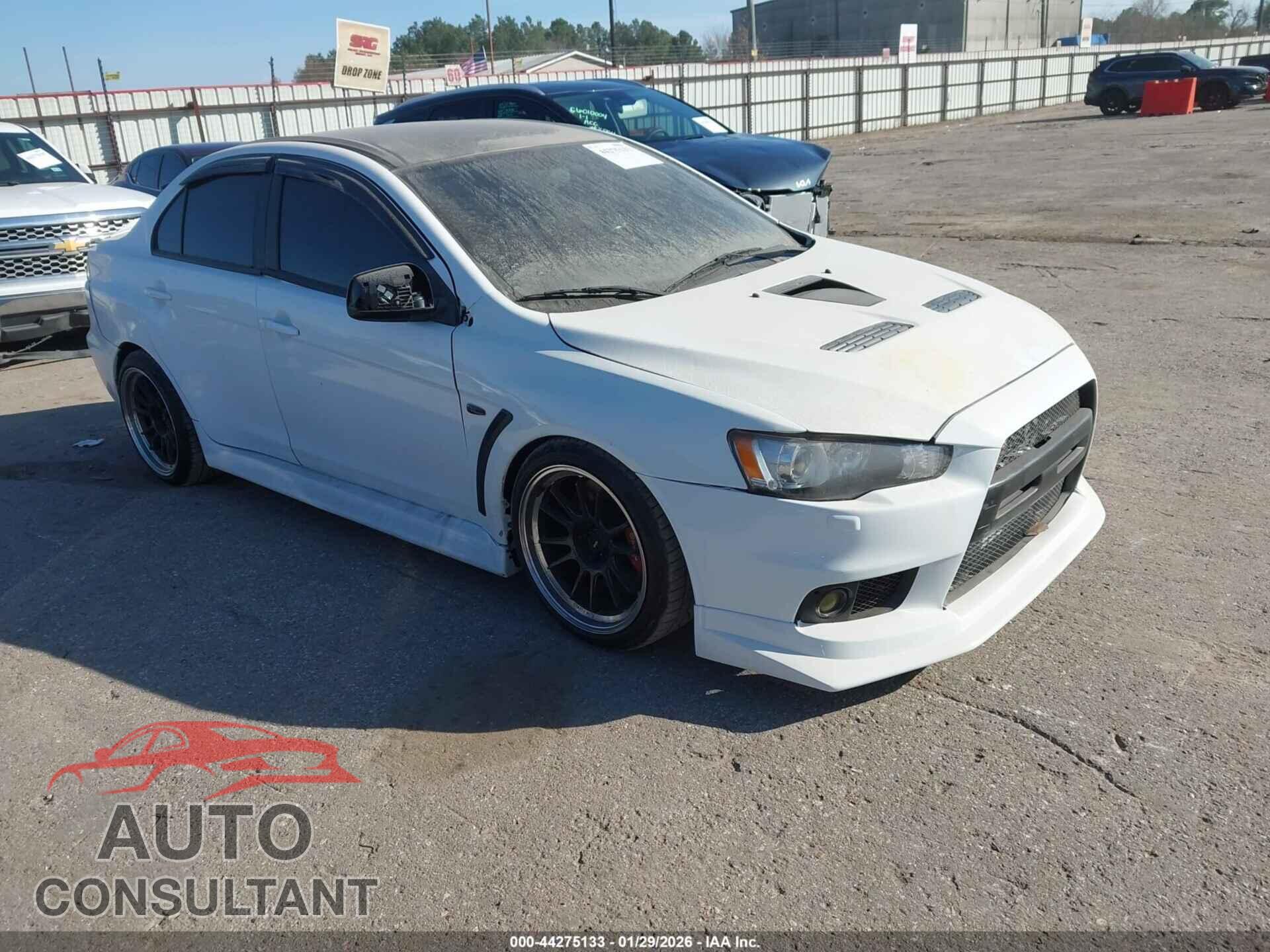 MITSUBISHI LANCER EVOLUTION 2010 - JA32W8FV0AU024865