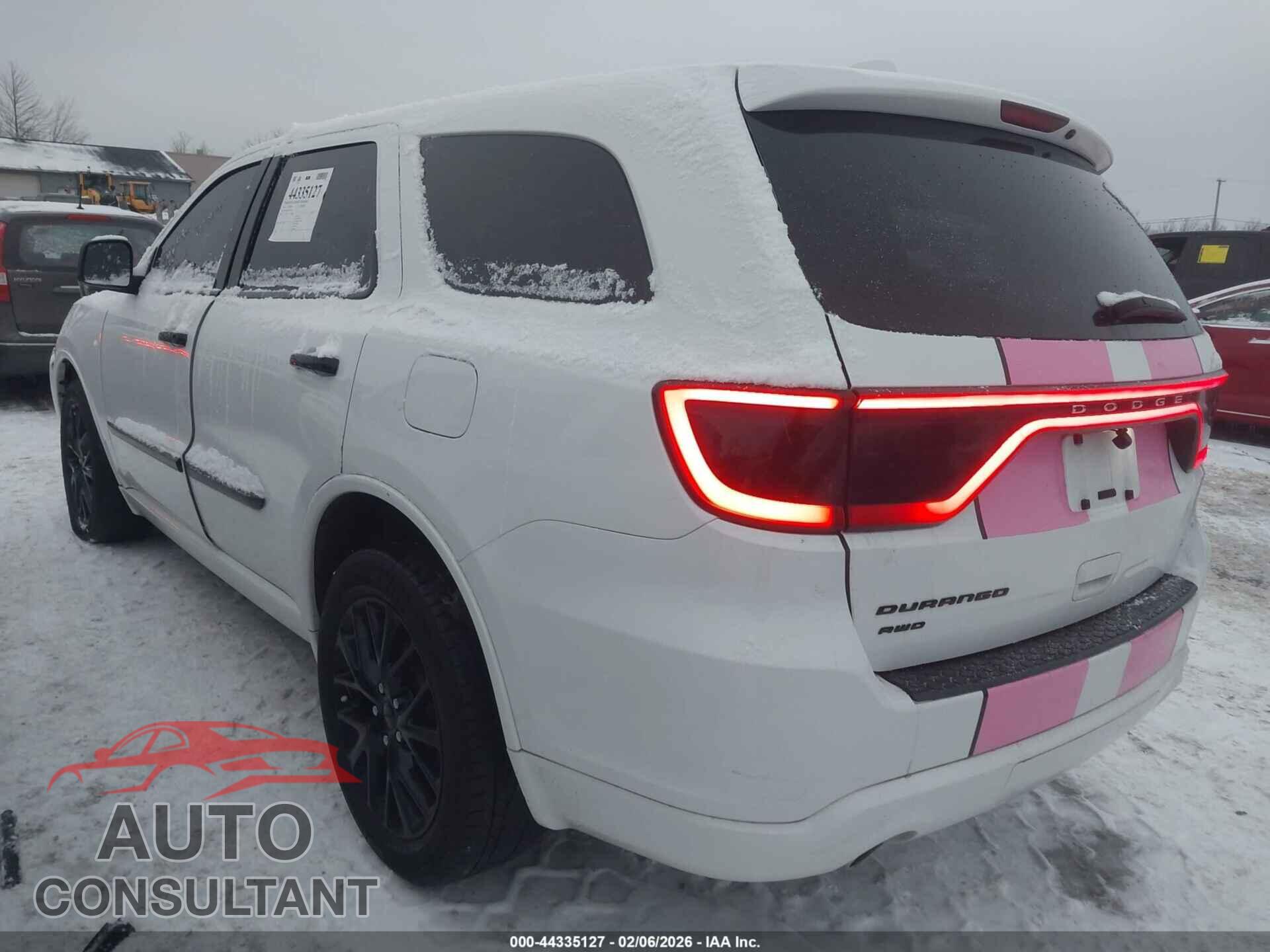 DODGE DURANGO 2016 - 1C4RDJAGXGC433590
