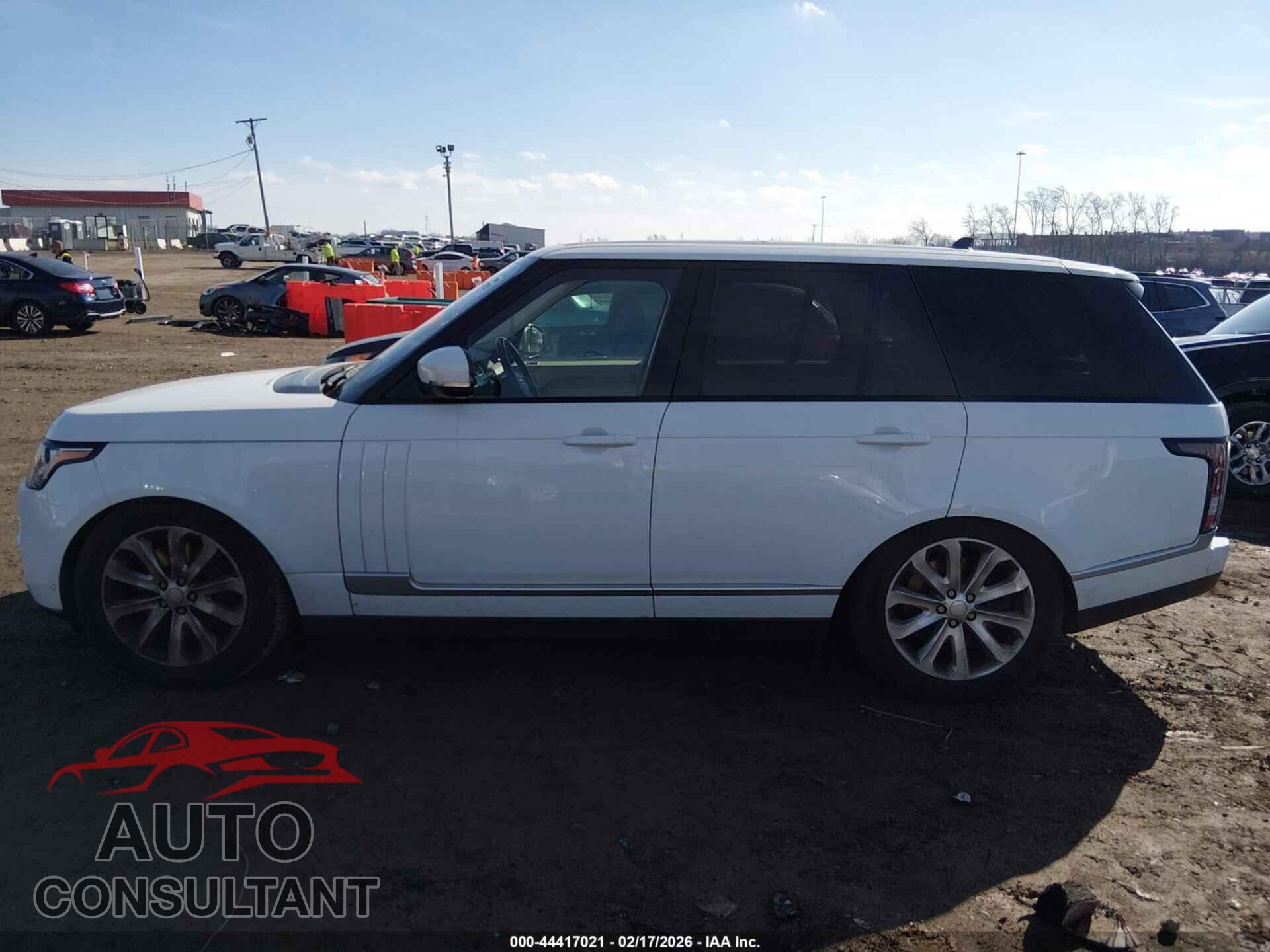 LAND ROVER RANGE ROVER 2016 - SALGS2VF0GA278962