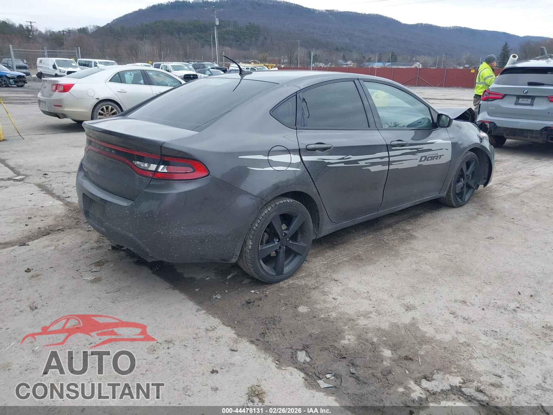 DODGE DART 2015 - 1C3CDFBB1FD435134