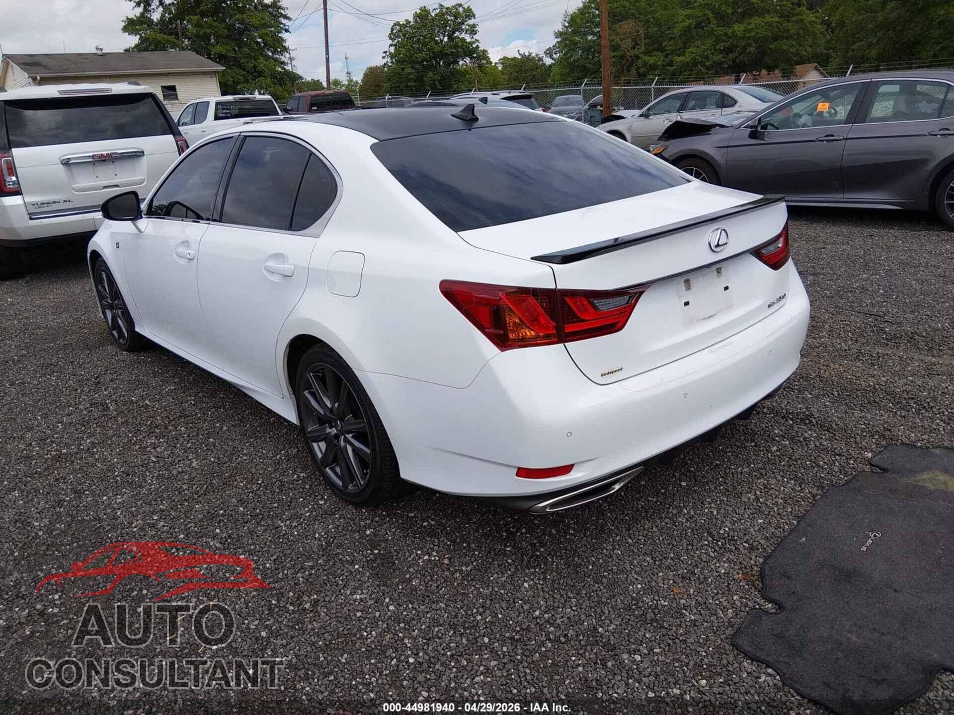 LEXUS GS 350 2014 - JTHBE1BL3E5033218