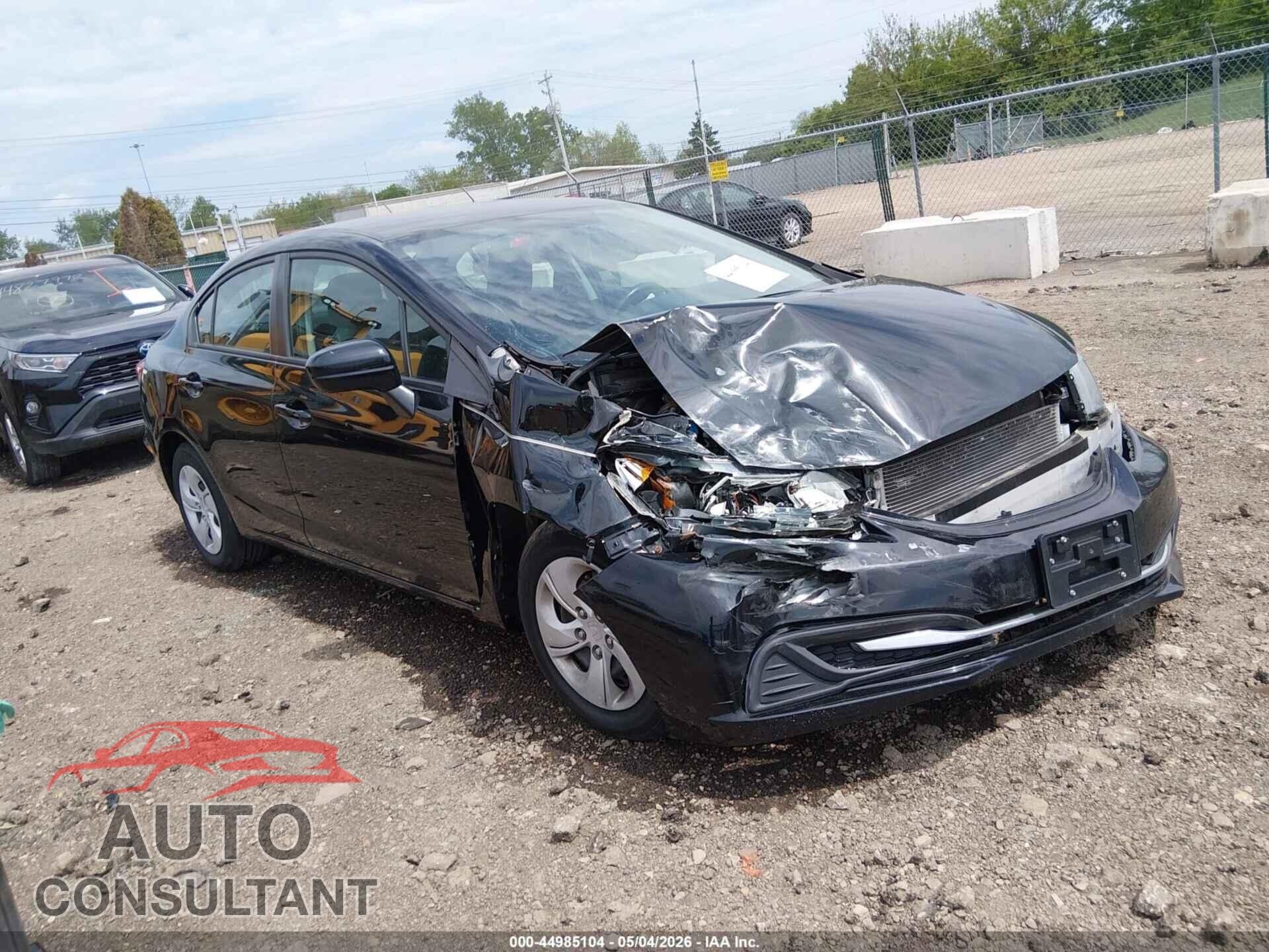 HONDA CIVIC 2015 - 19XFB2F57FE116587