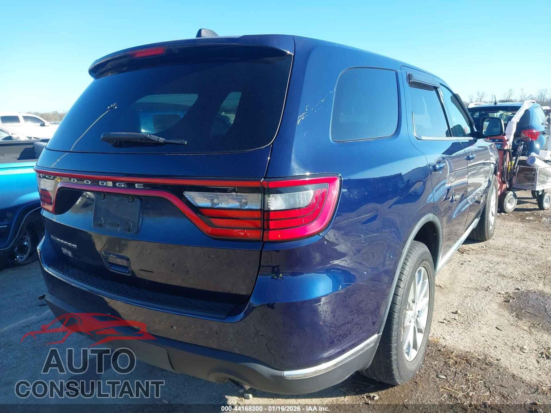 DODGE DURANGO 2017 - 1C4RDHAG3HC638534