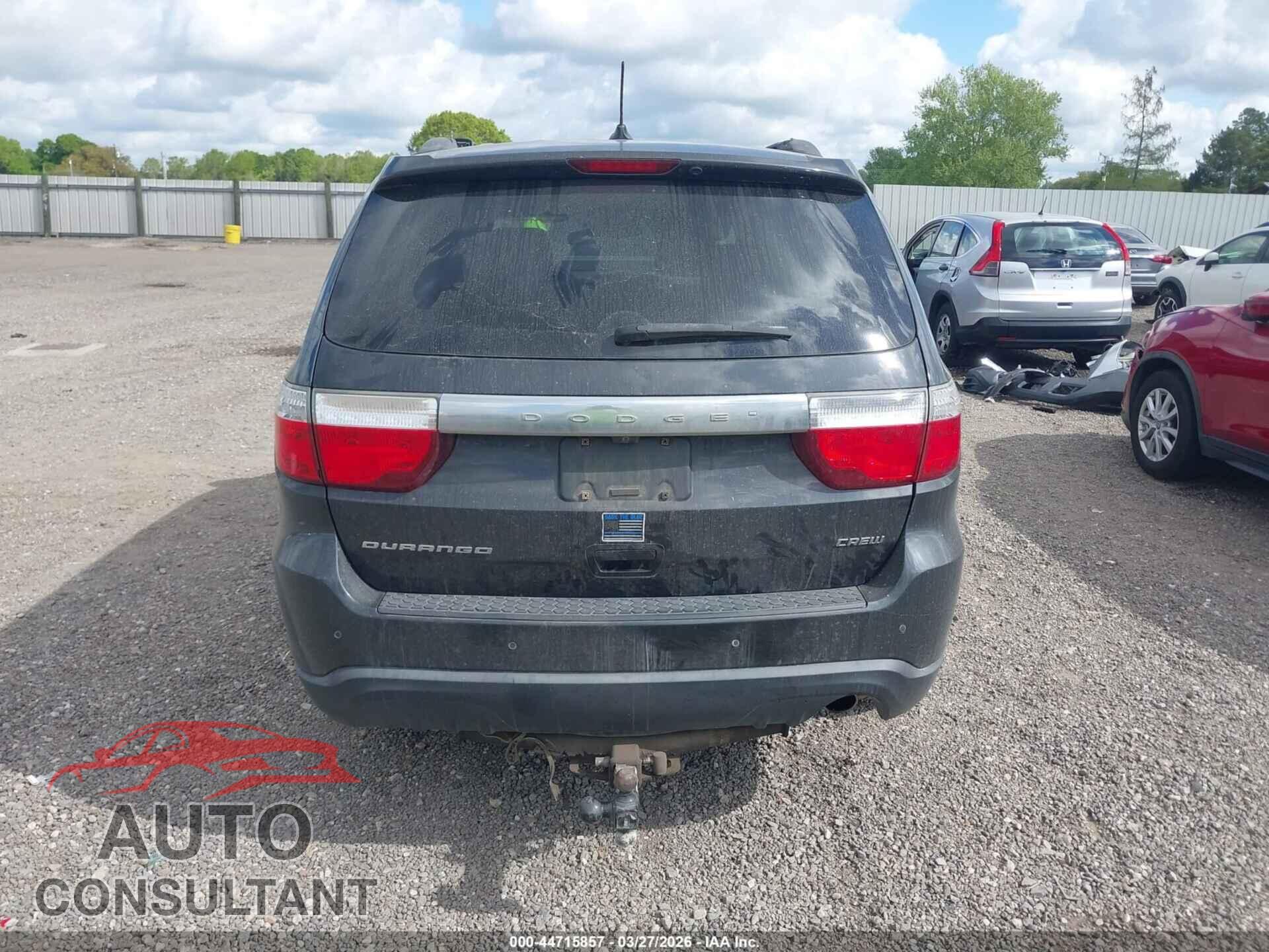 DODGE DURANGO 2011 - 1D4RD4GG7BC732202