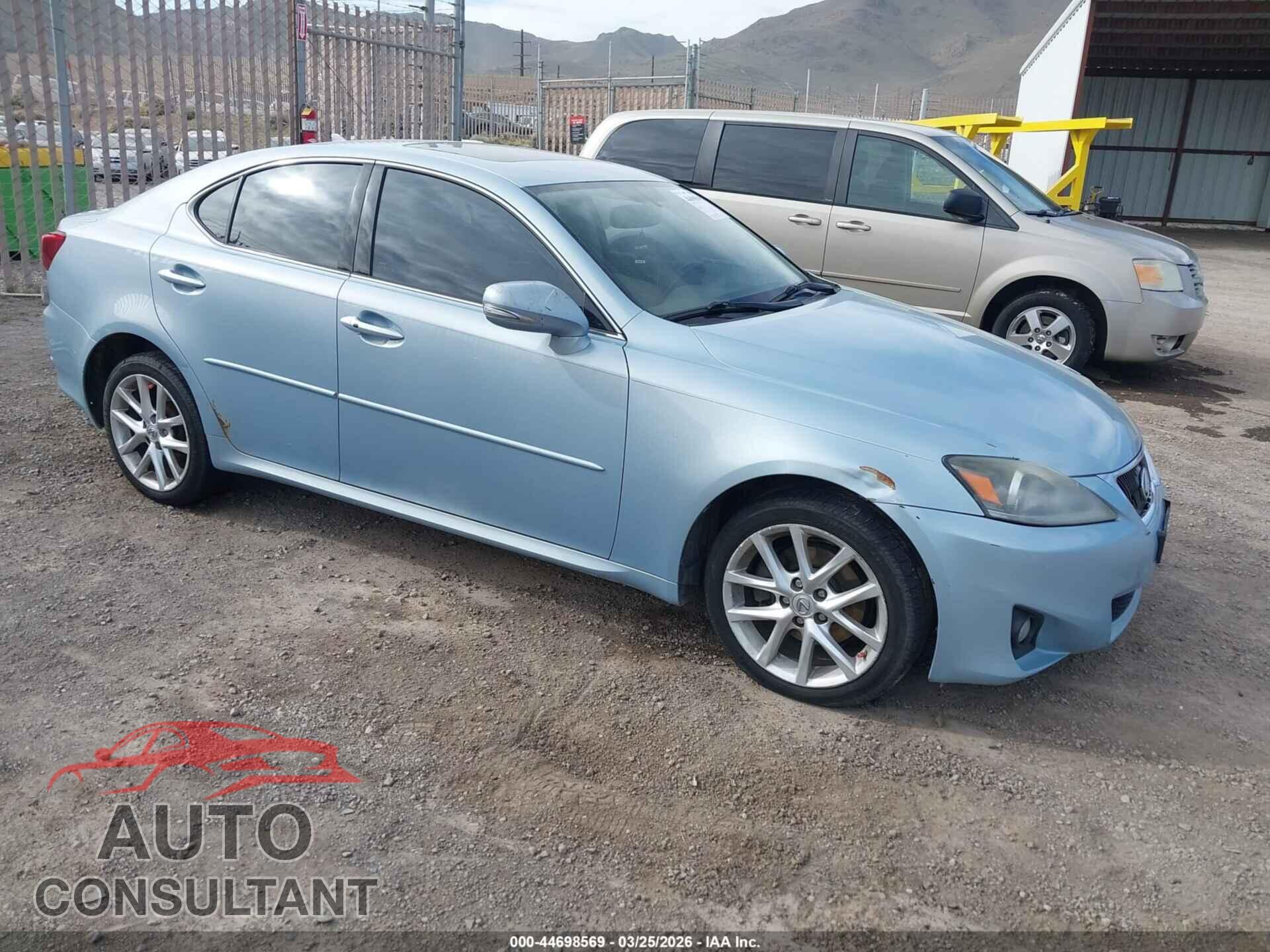 LEXUS IS 250 2011 - JTHCF5C22B5044835