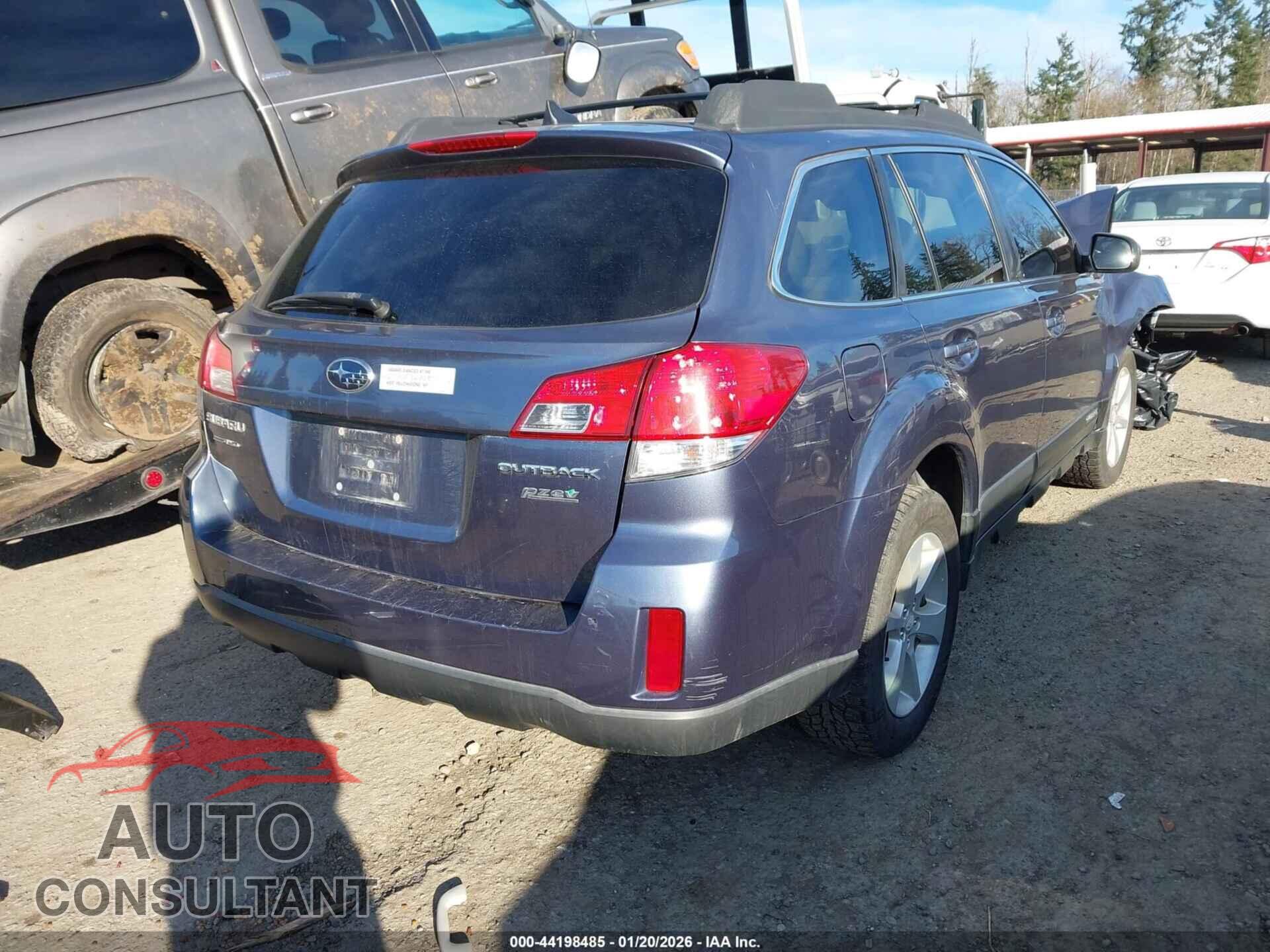 SUBARU OUTBACK 2014 - 4S4BRBCCXE3326972