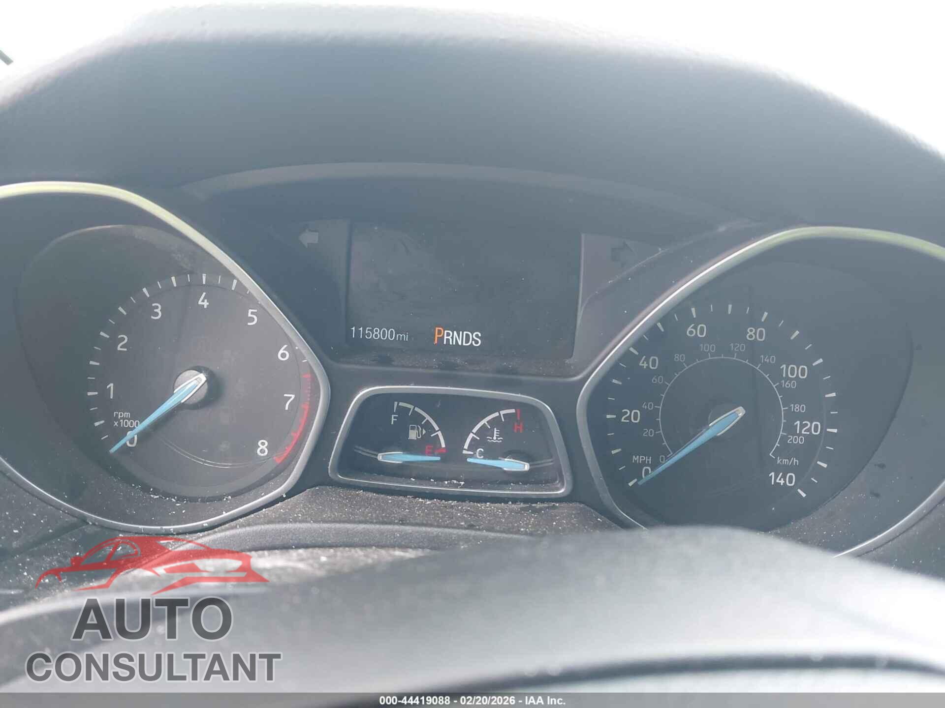 FORD FOCUS 2016 - 1FADP3N23GL388364