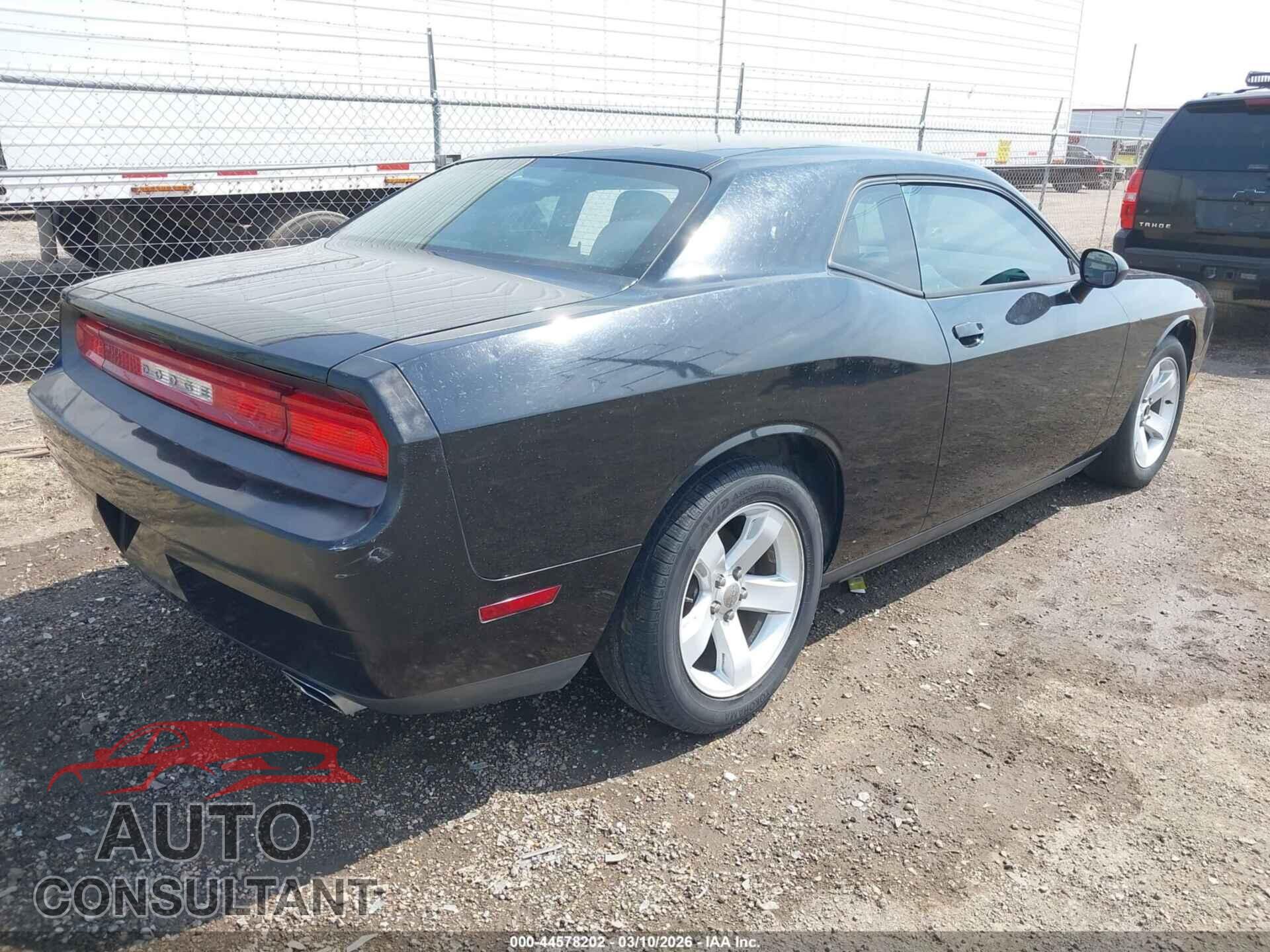 DODGE CHALLENGER 2012 - 2C3CDYAG0CH232243