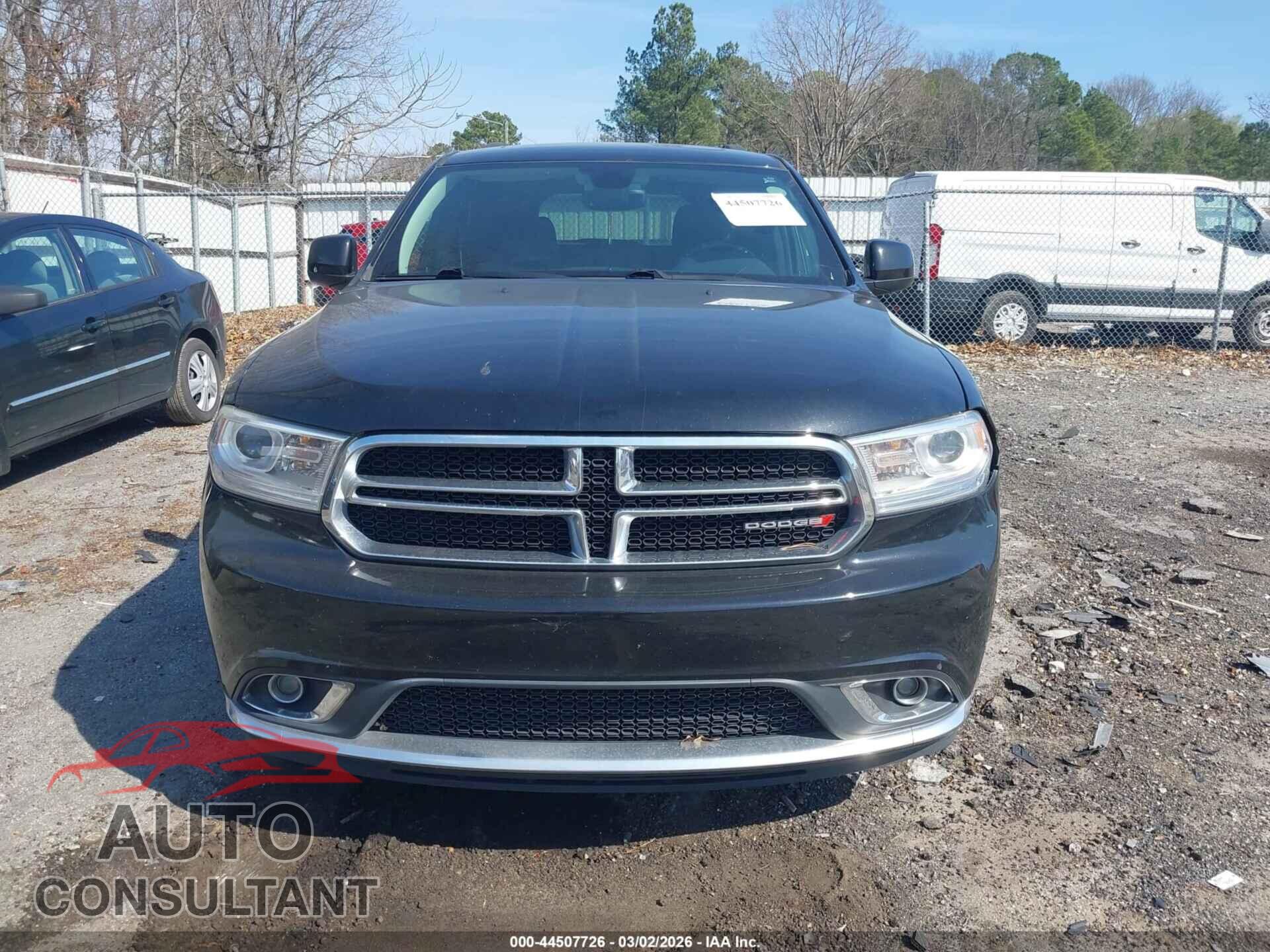 DODGE DURANGO 2017 - 1C4RDHAG2HC917599