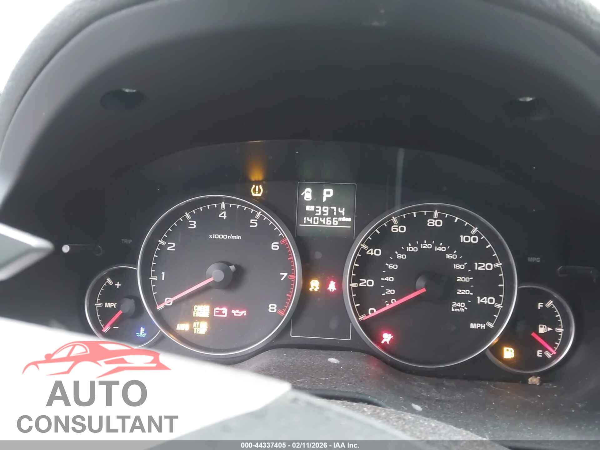 SUBARU OUTBACK 2013 - 4S4BRBCC8D3305472