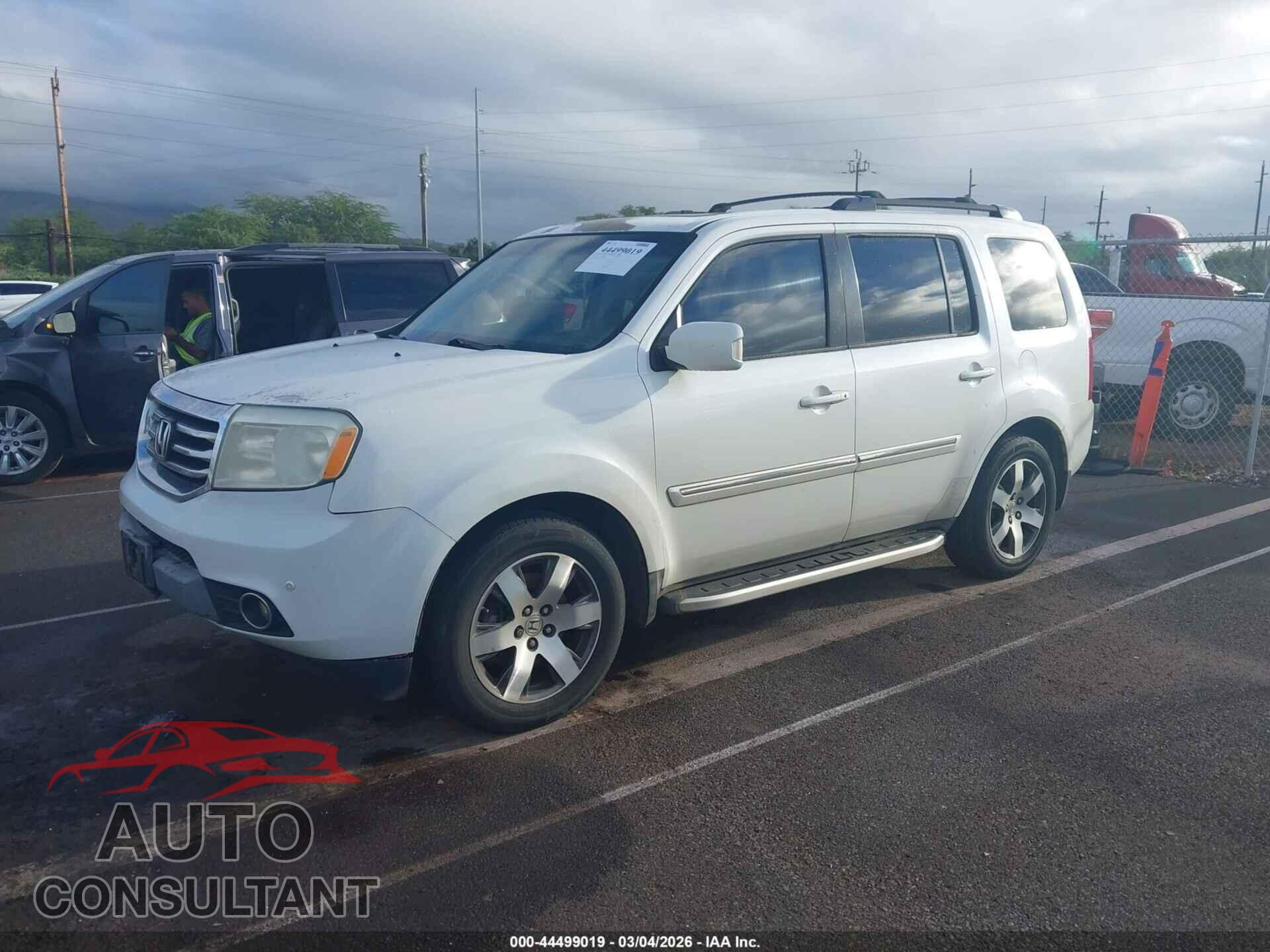HONDA PILOT 2012 - 5FNYF3H95CB024242