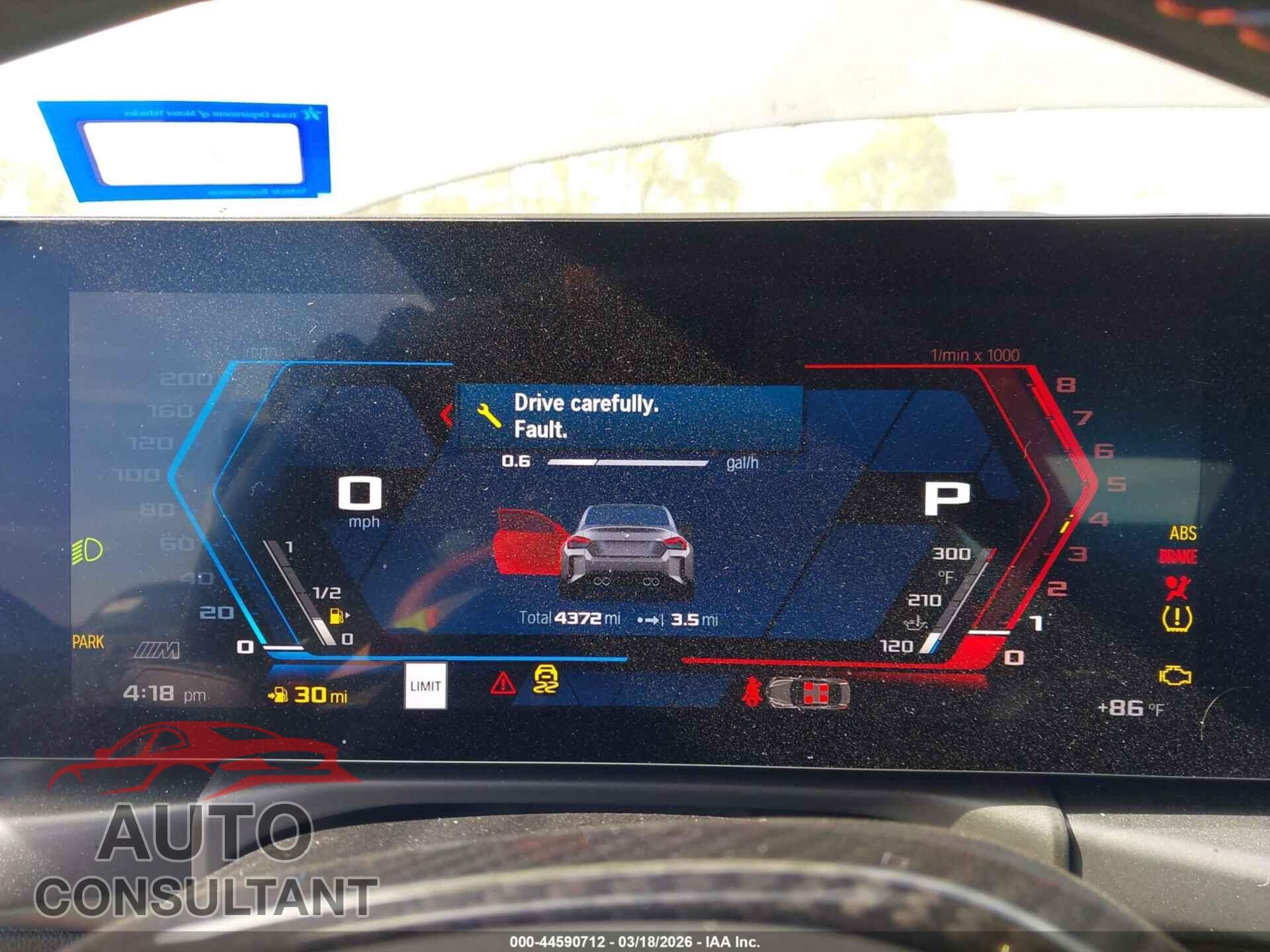 BMW M2 2025 - 3MF23DM02S8E99892