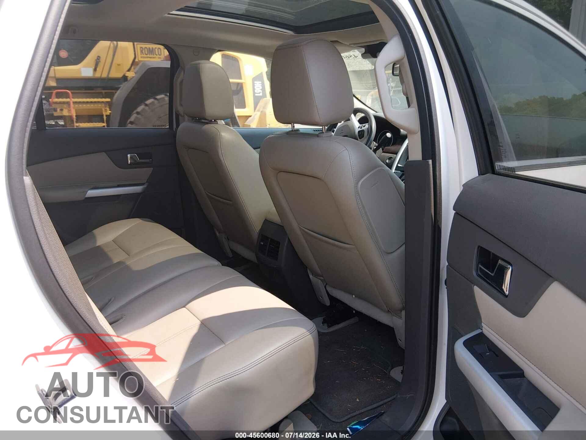 FORD EDGE 2012 - 2FMDK4KC9CBA95814