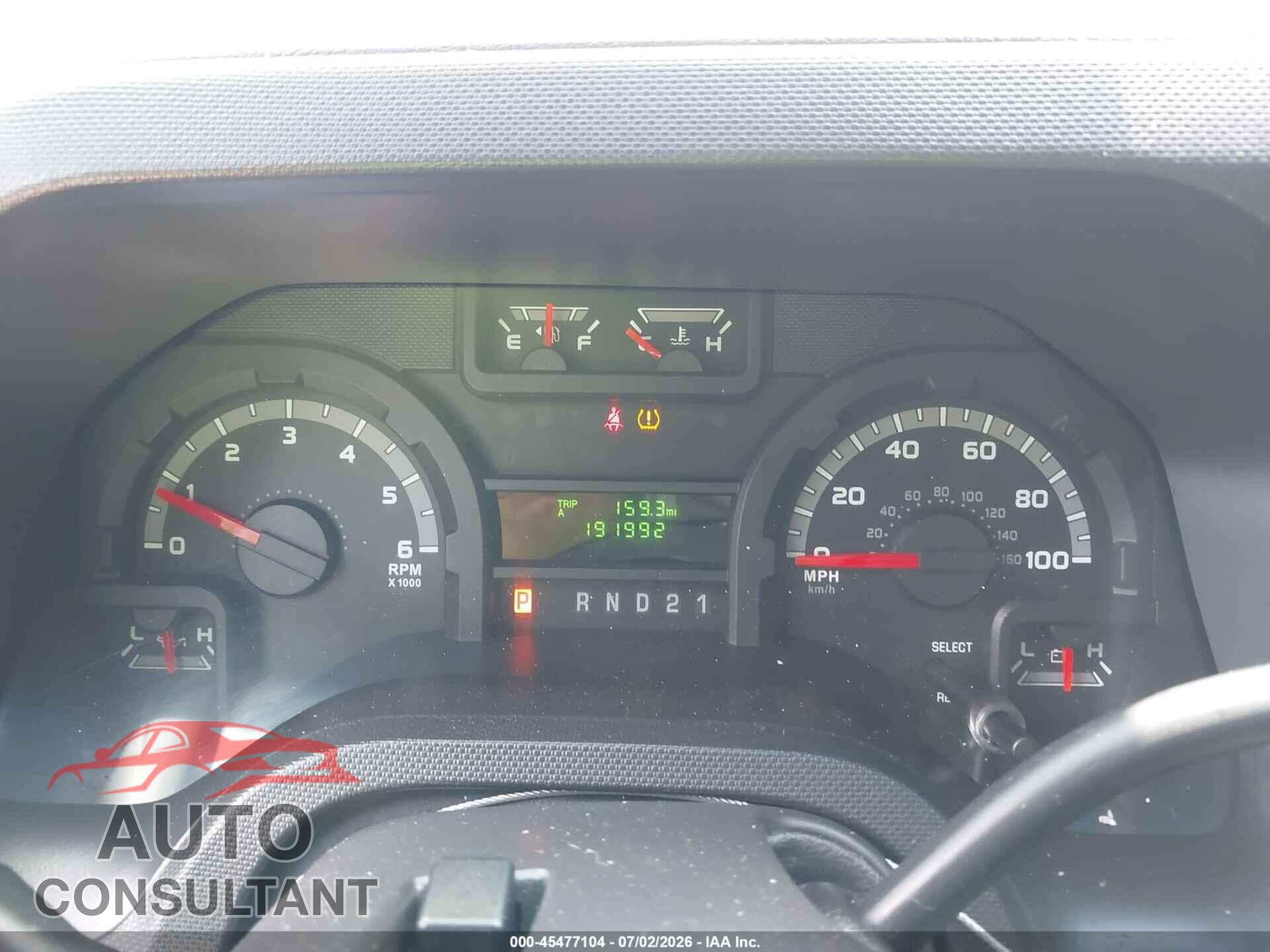 FORD E-150 2012 - 1FTNE1EW8CDA26529