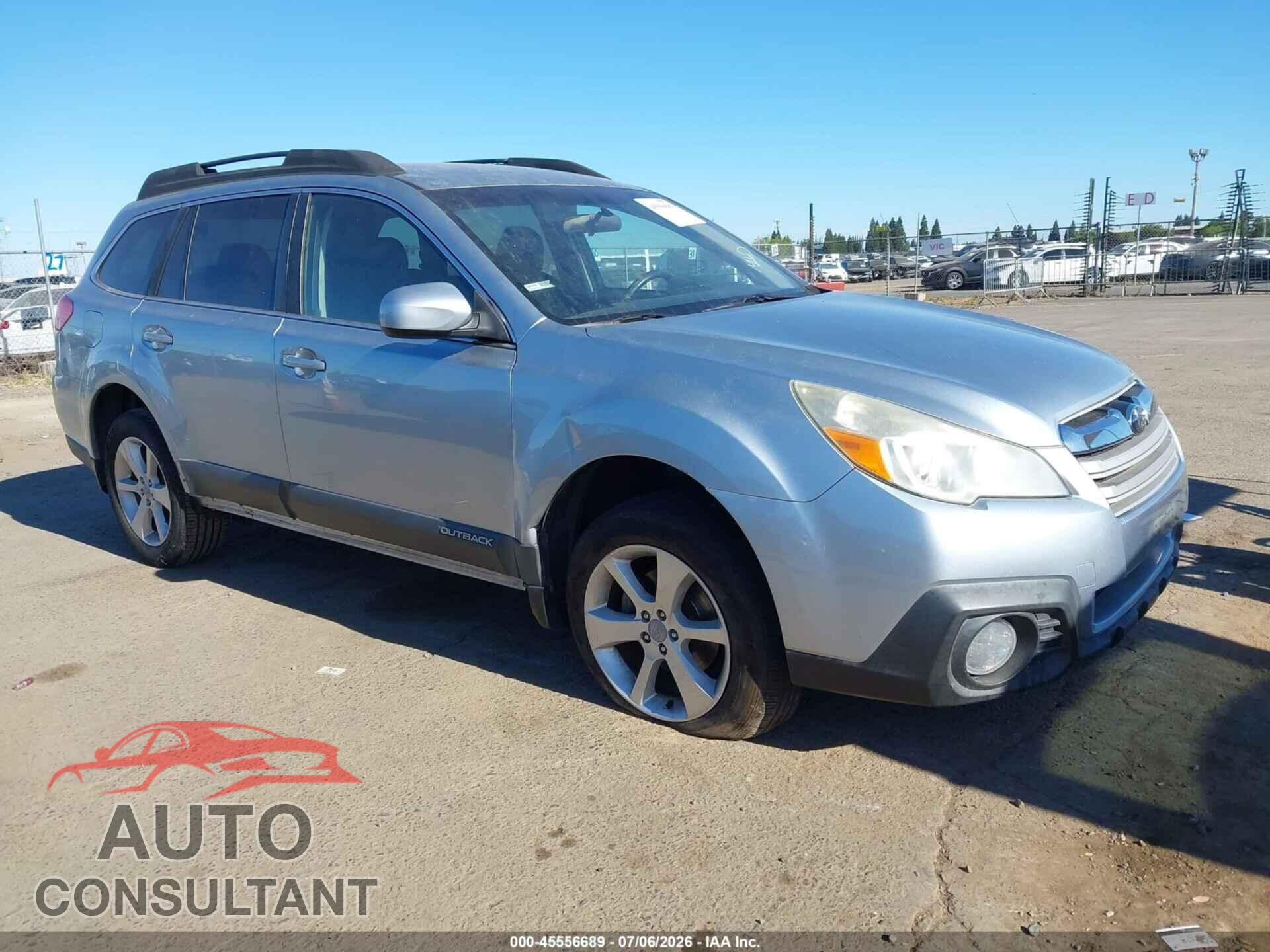 SUBARU OUTBACK 2014 - 4S4BRBCC2E3202680