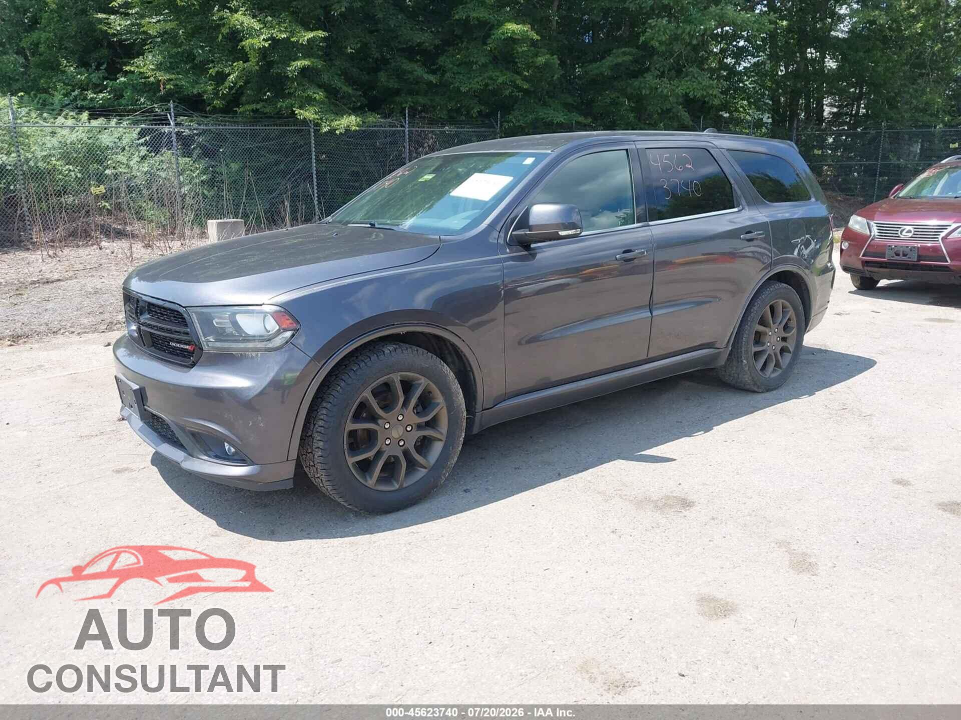 DODGE DURANGO 2016 - 1C4RDHDG2GC483887