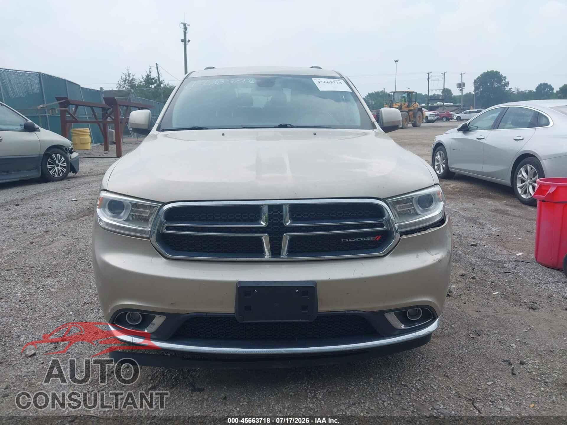 DODGE DURANGO 2014 - 1C4RDJDG3EC475365