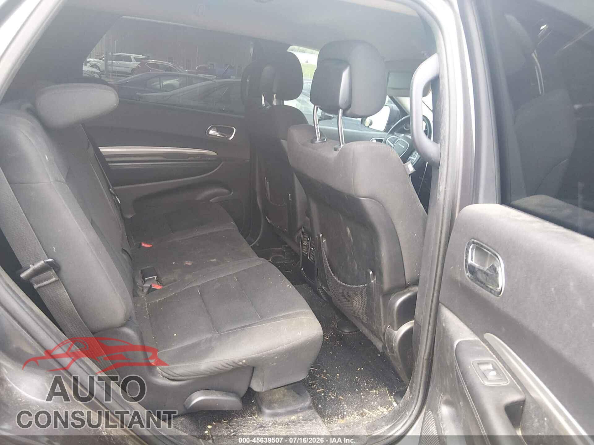 DODGE DURANGO 2015 - 1C4RDJAG4FC161407