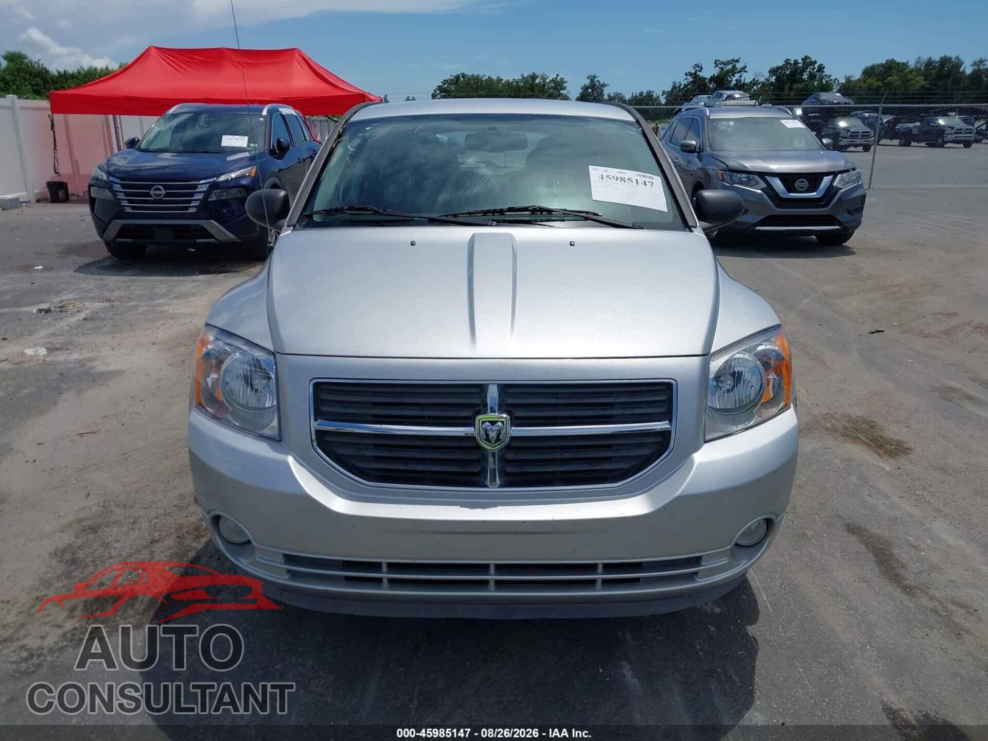 DODGE CALIBER 2011 - 1B3CB5HA9BD233387