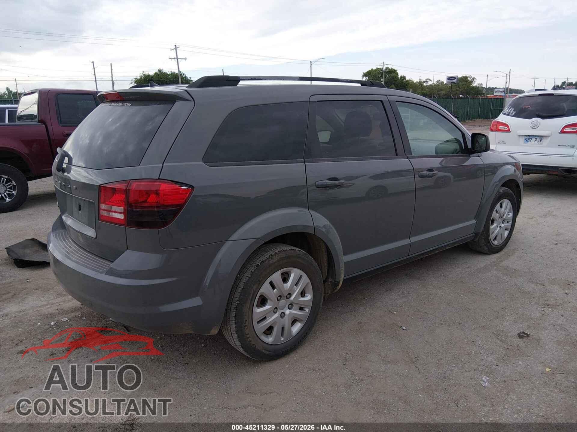 DODGE JOURNEY 2019 - 3C4PDCAB2KT865532