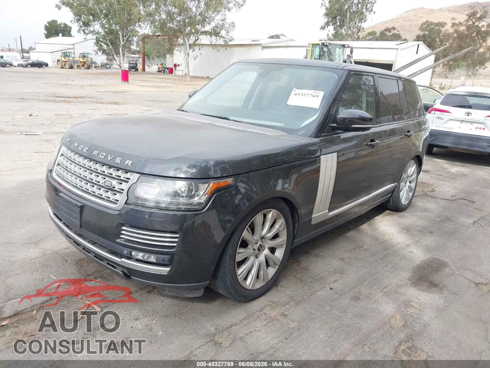 LAND ROVER RANGE ROVER 2013 - SALGS2EF8DA102057